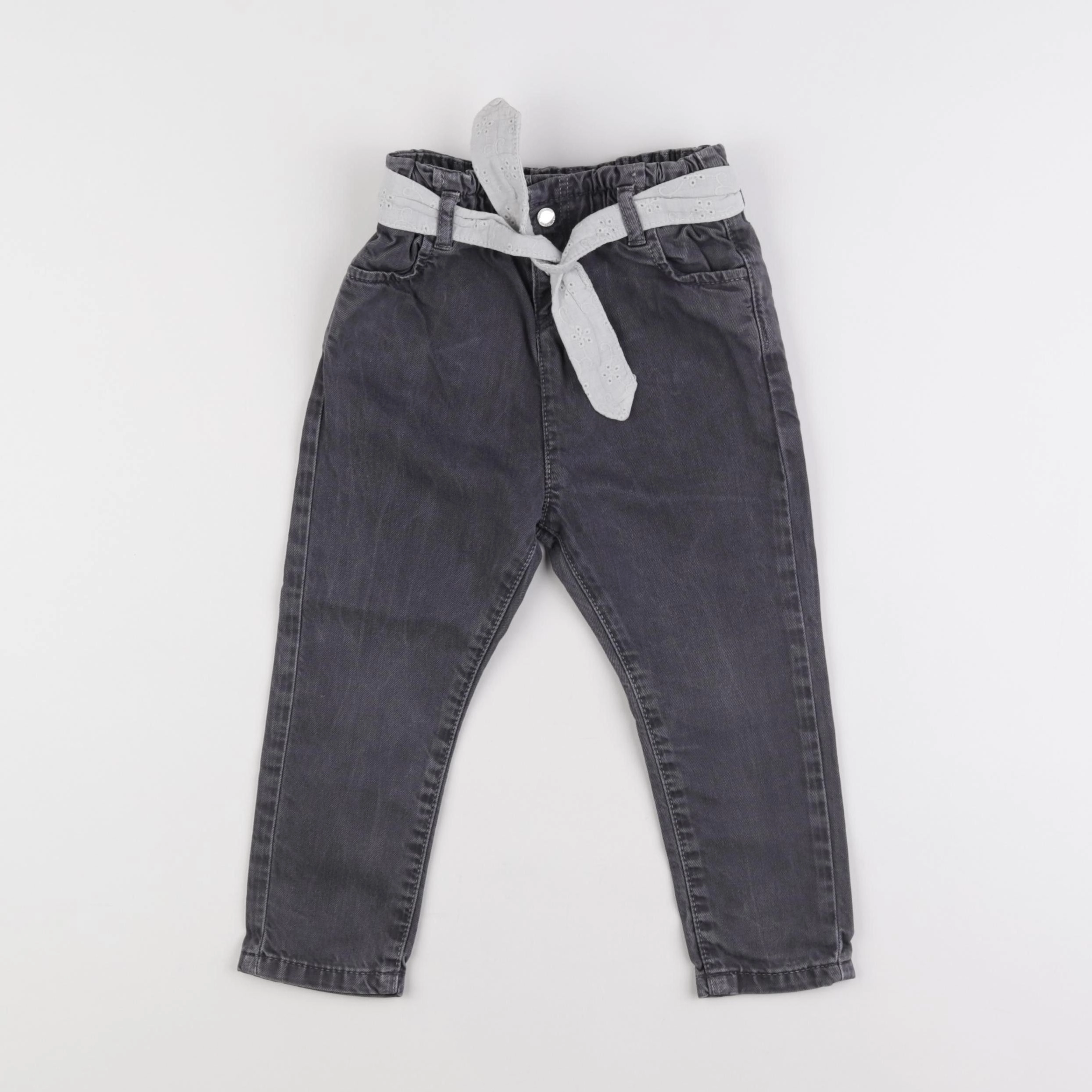 Vertbaudet - jean gris - 2 ans