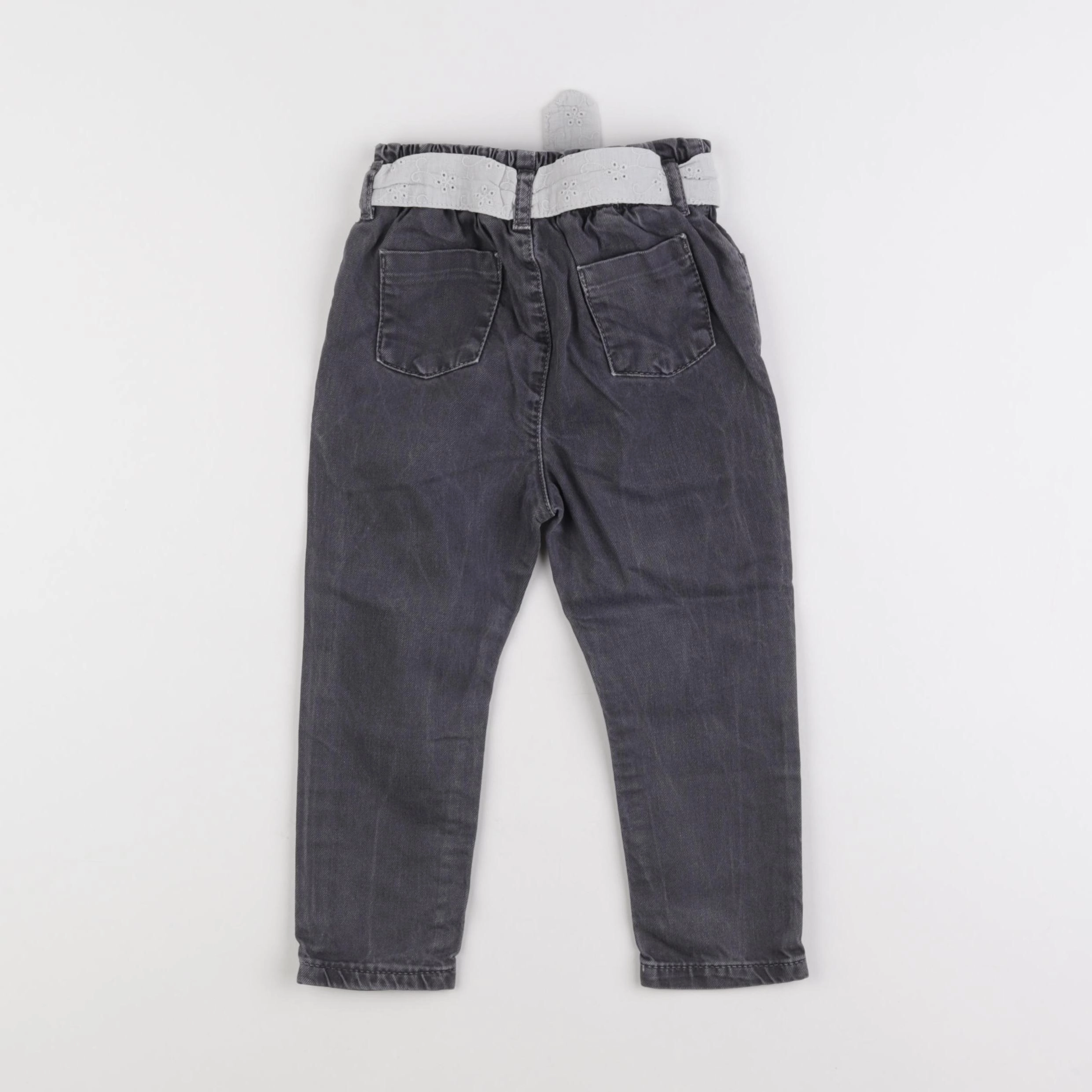 Vertbaudet - jean gris - 2 ans