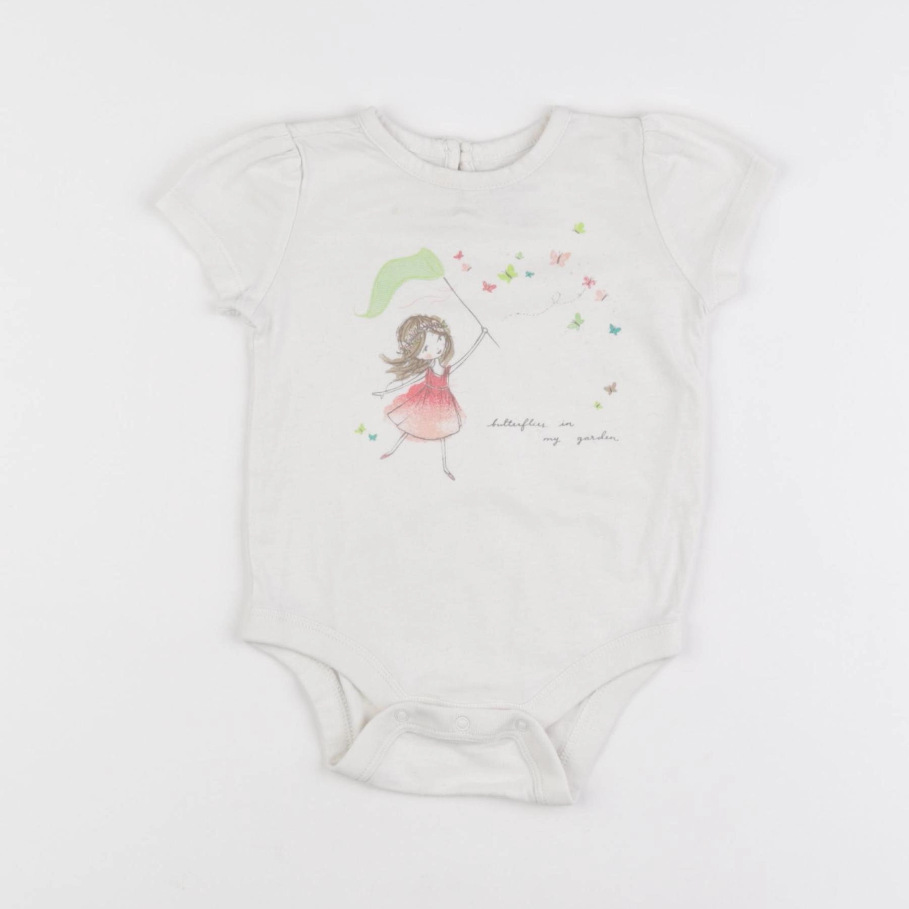 GAP - body blanc - 3/6 mois