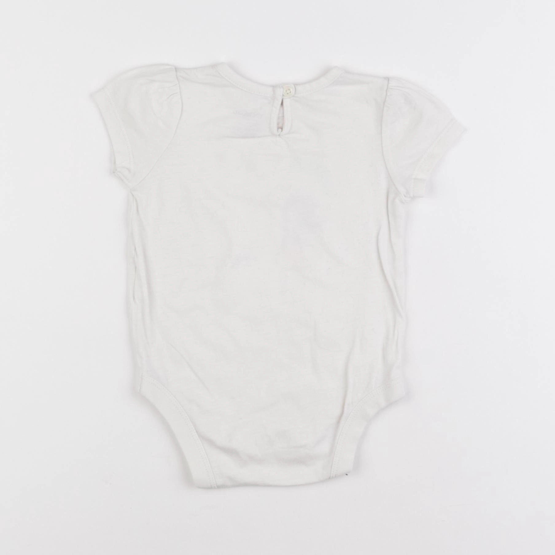 GAP - body blanc - 3/6 mois
