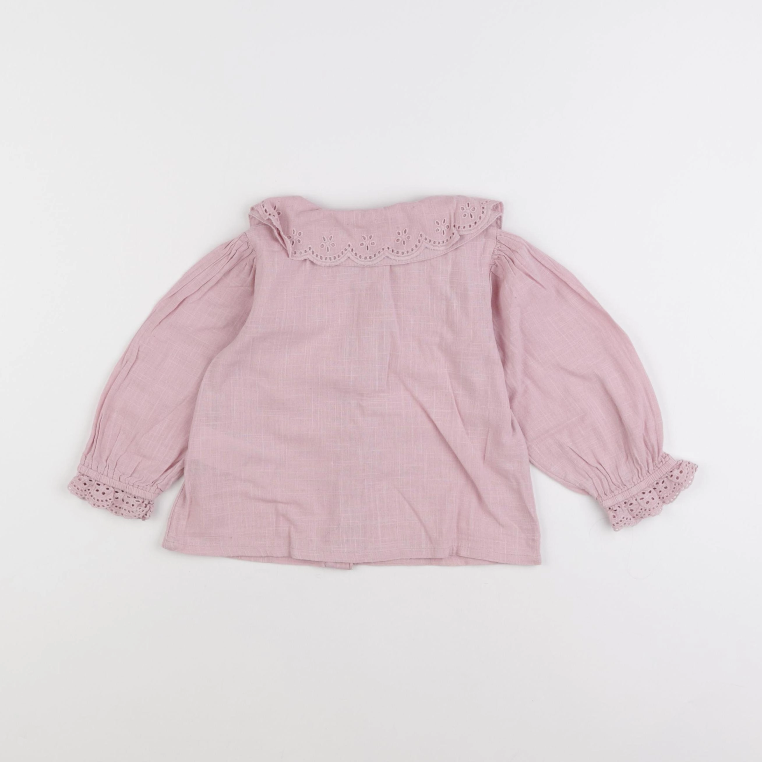 Vertbaudet - blouse rose - 2 ans