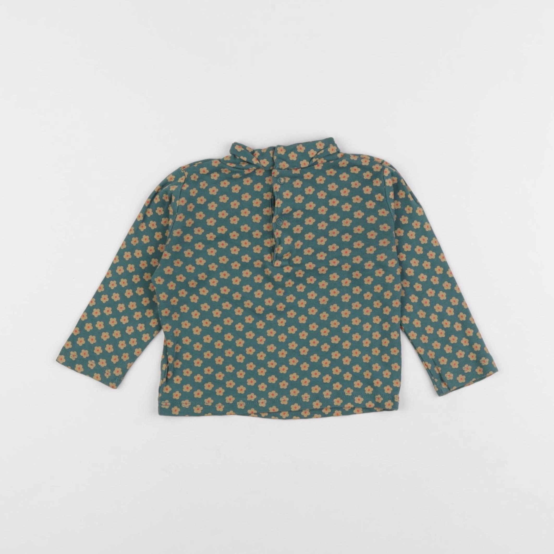 Boutchou - sous-pull vert - 12 mois