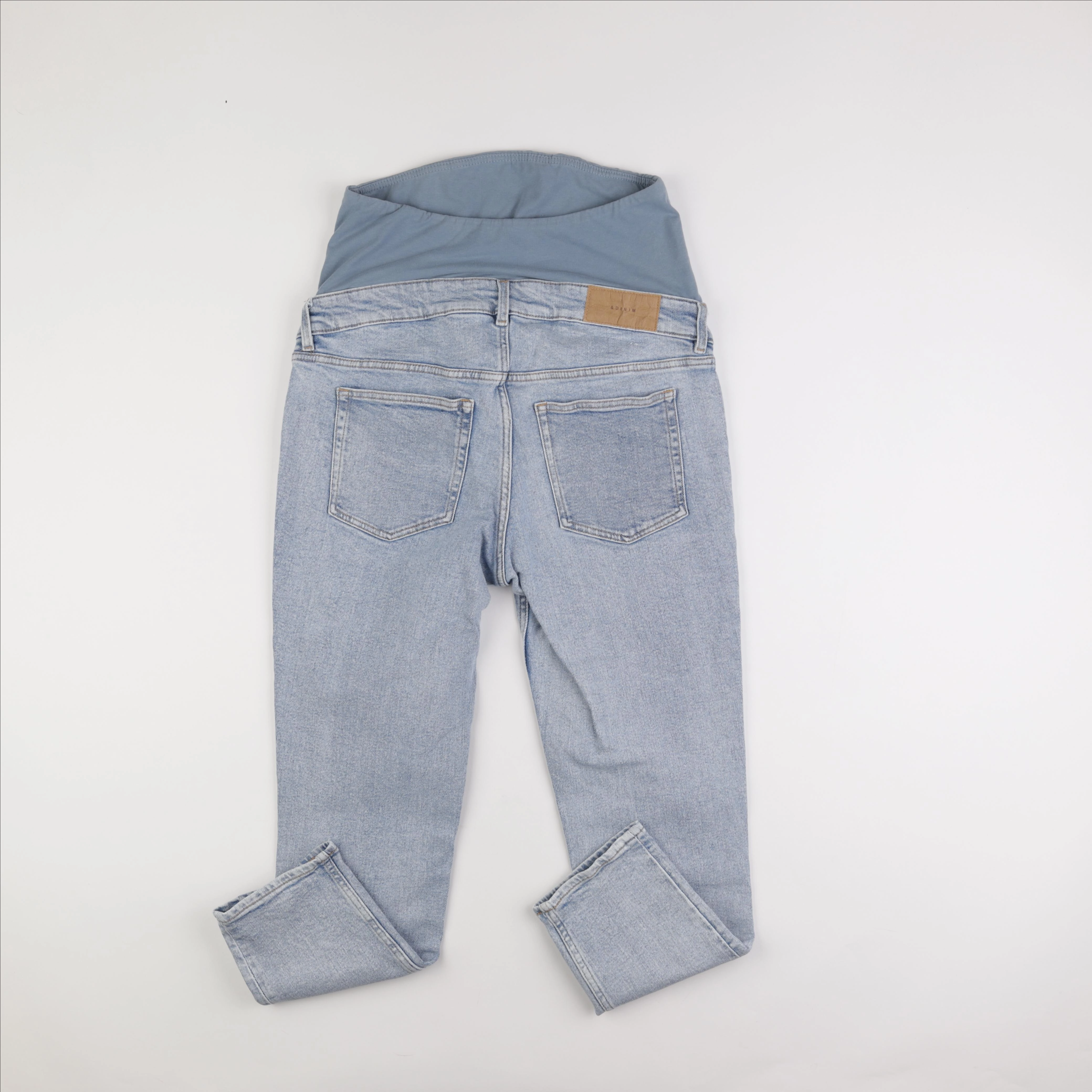 H&M - jean grossesse bleu - M