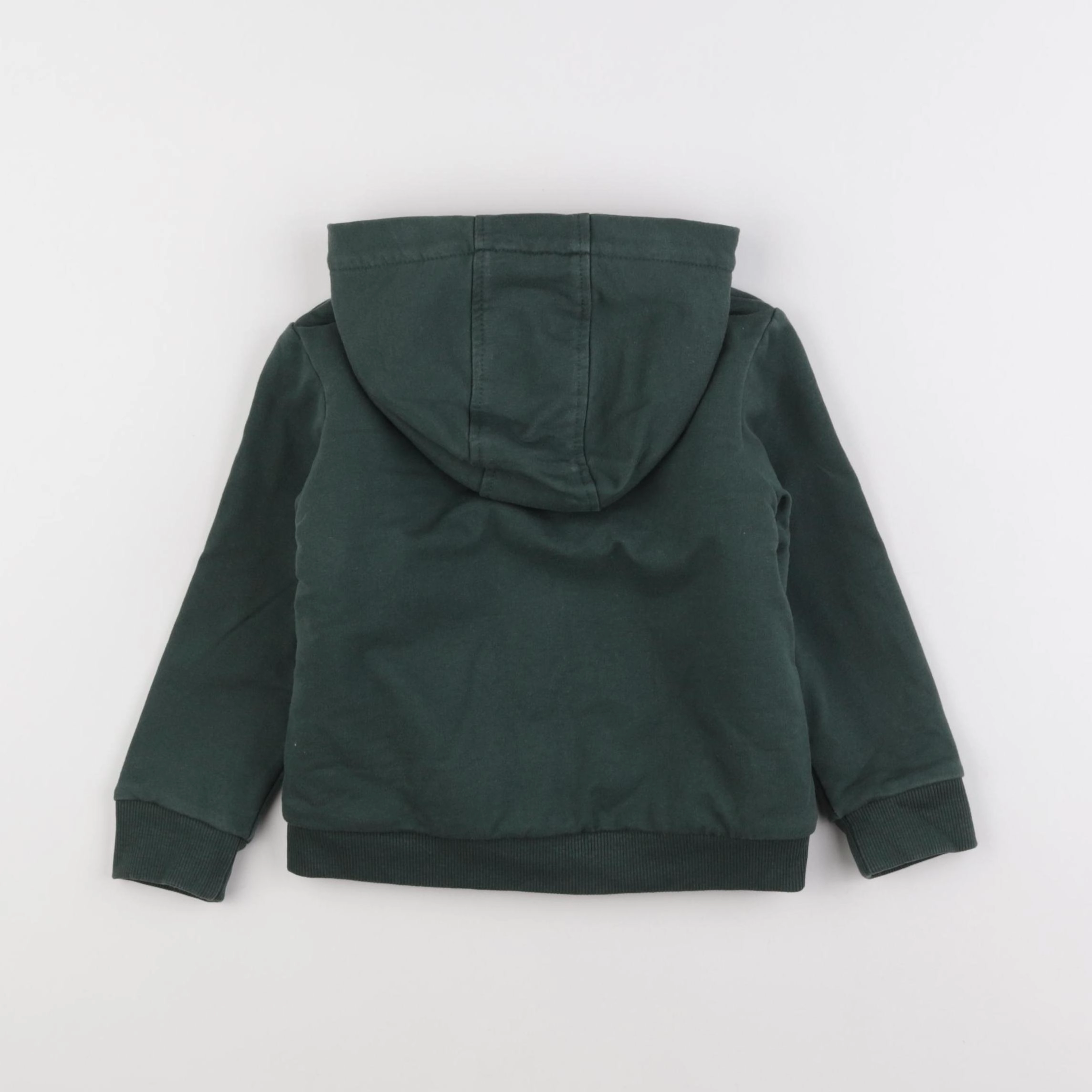 Vertbaudet - sweat vert - 2 ans