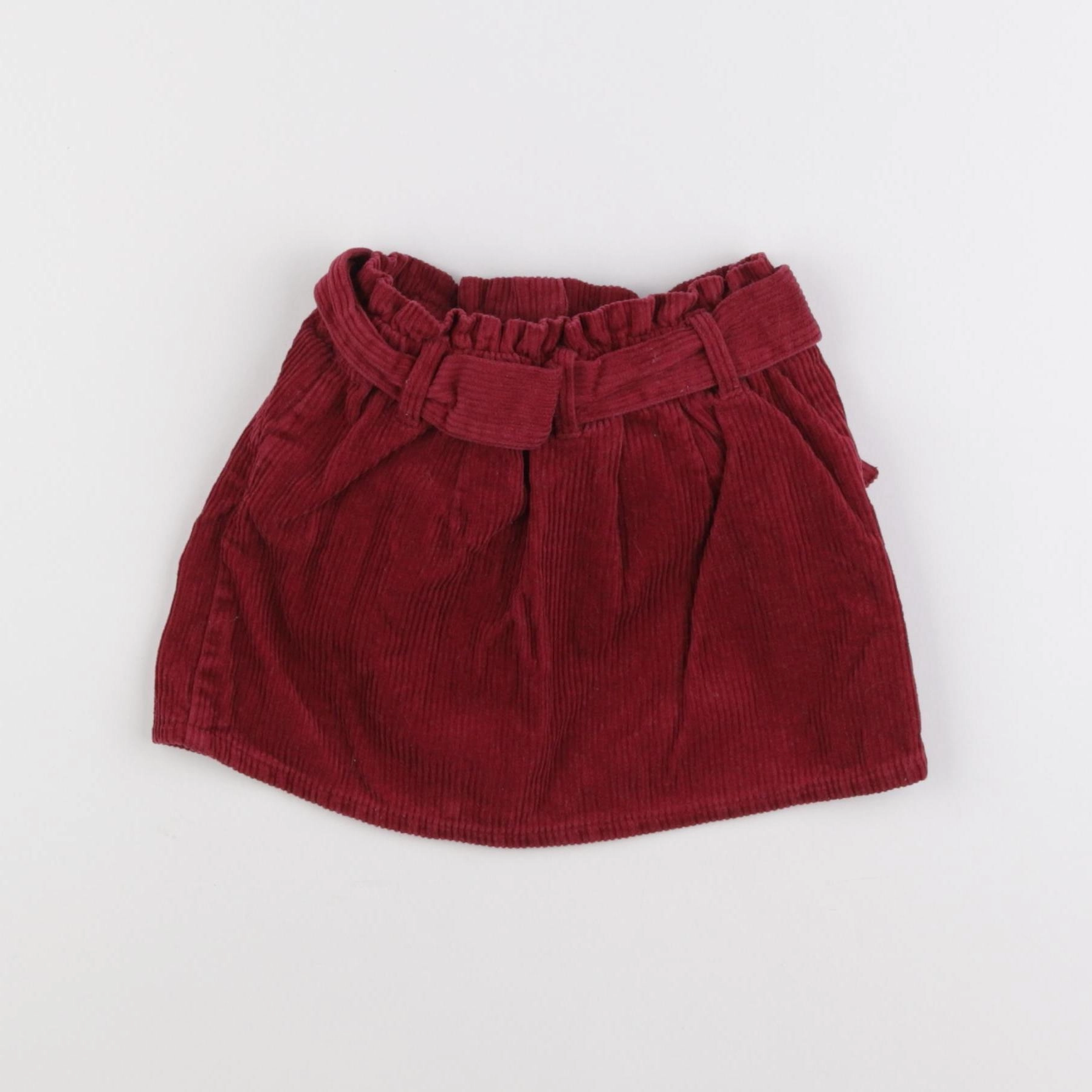 Vertbaudet - jupe rouge - 4 ans