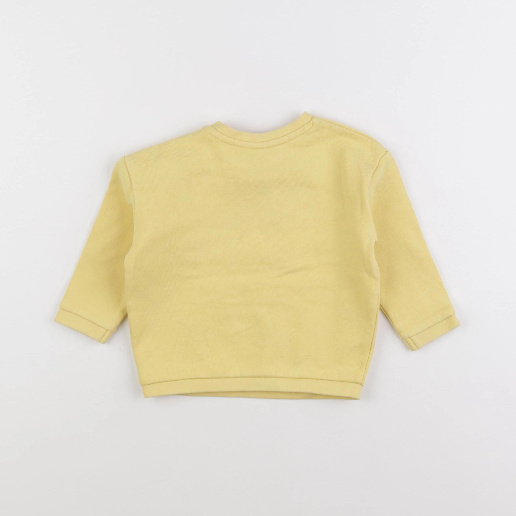 Tape à l'oeil - sweat jaune - 12 mois