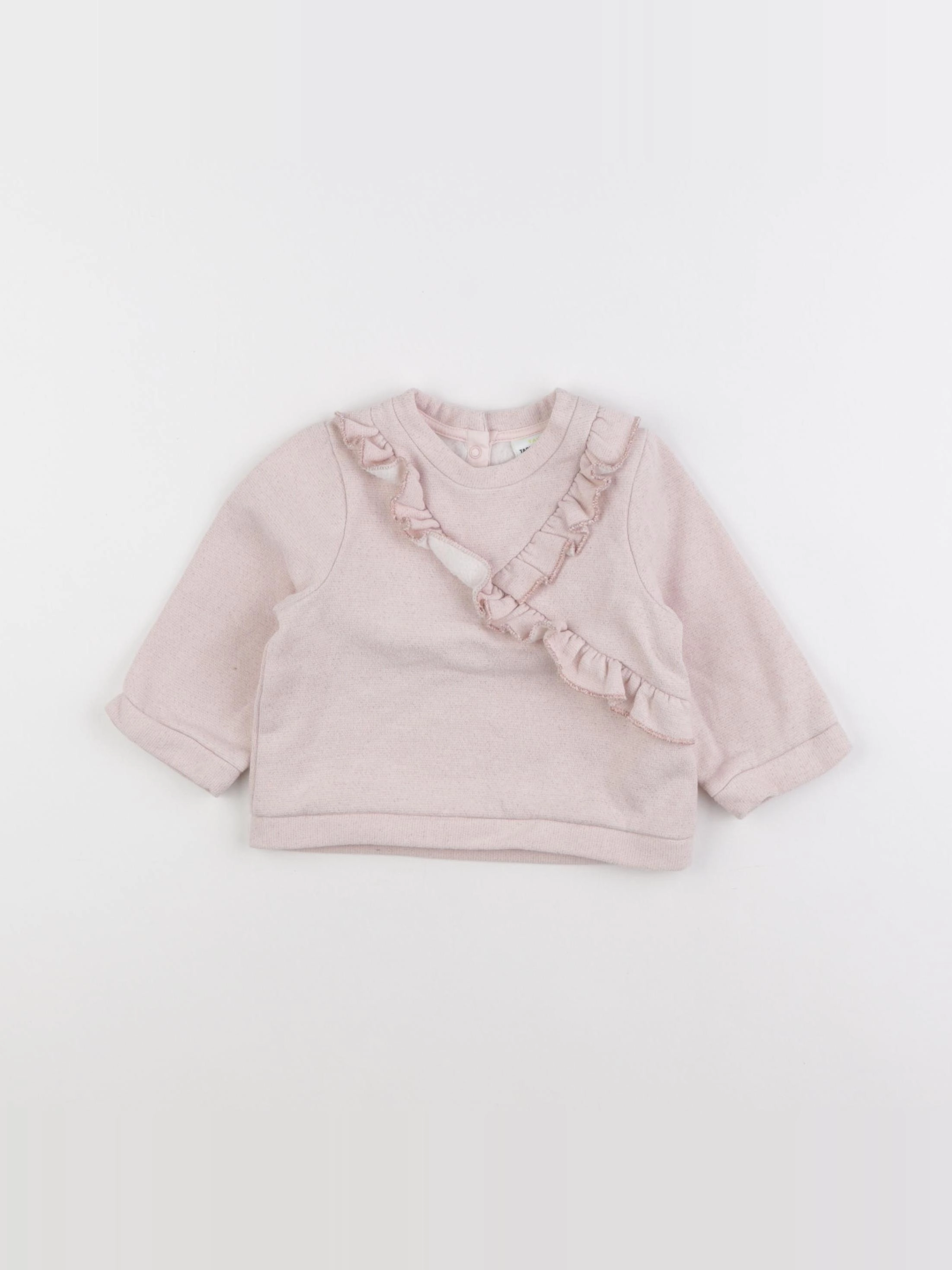 Tape à l'oeil - sweat rose - 12 mois