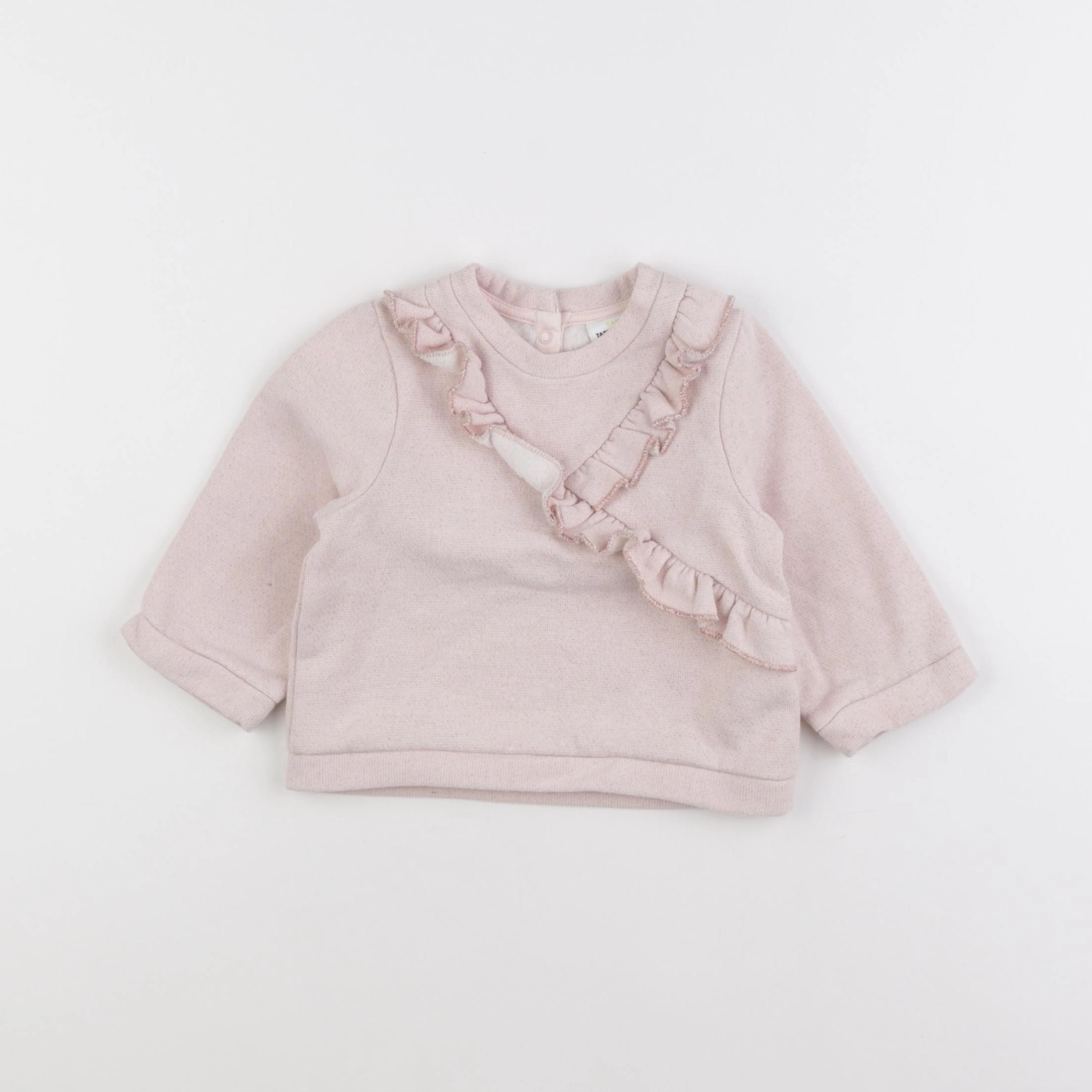 Tape à l'oeil - sweat rose - 12 mois