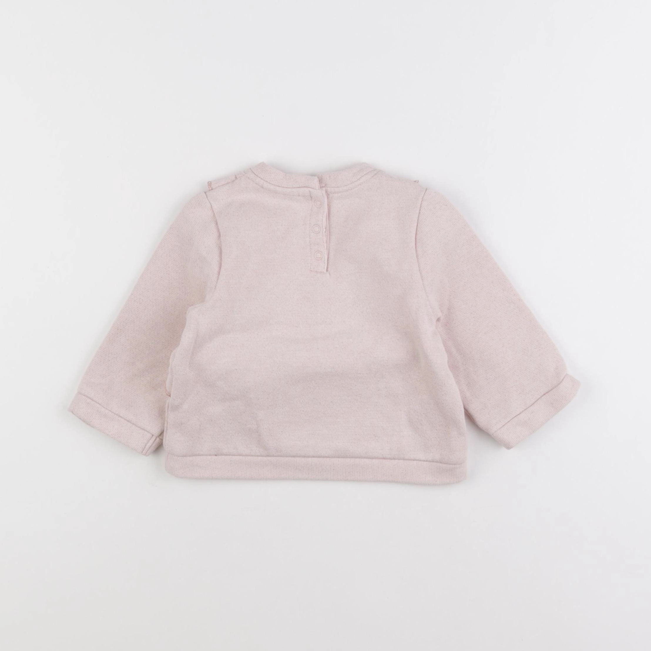 Tape à l'oeil - sweat rose - 12 mois