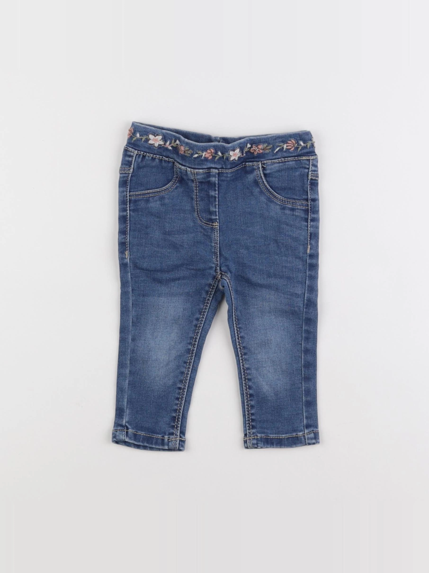 Tape à l'oeil - jegging bleu - 12 mois