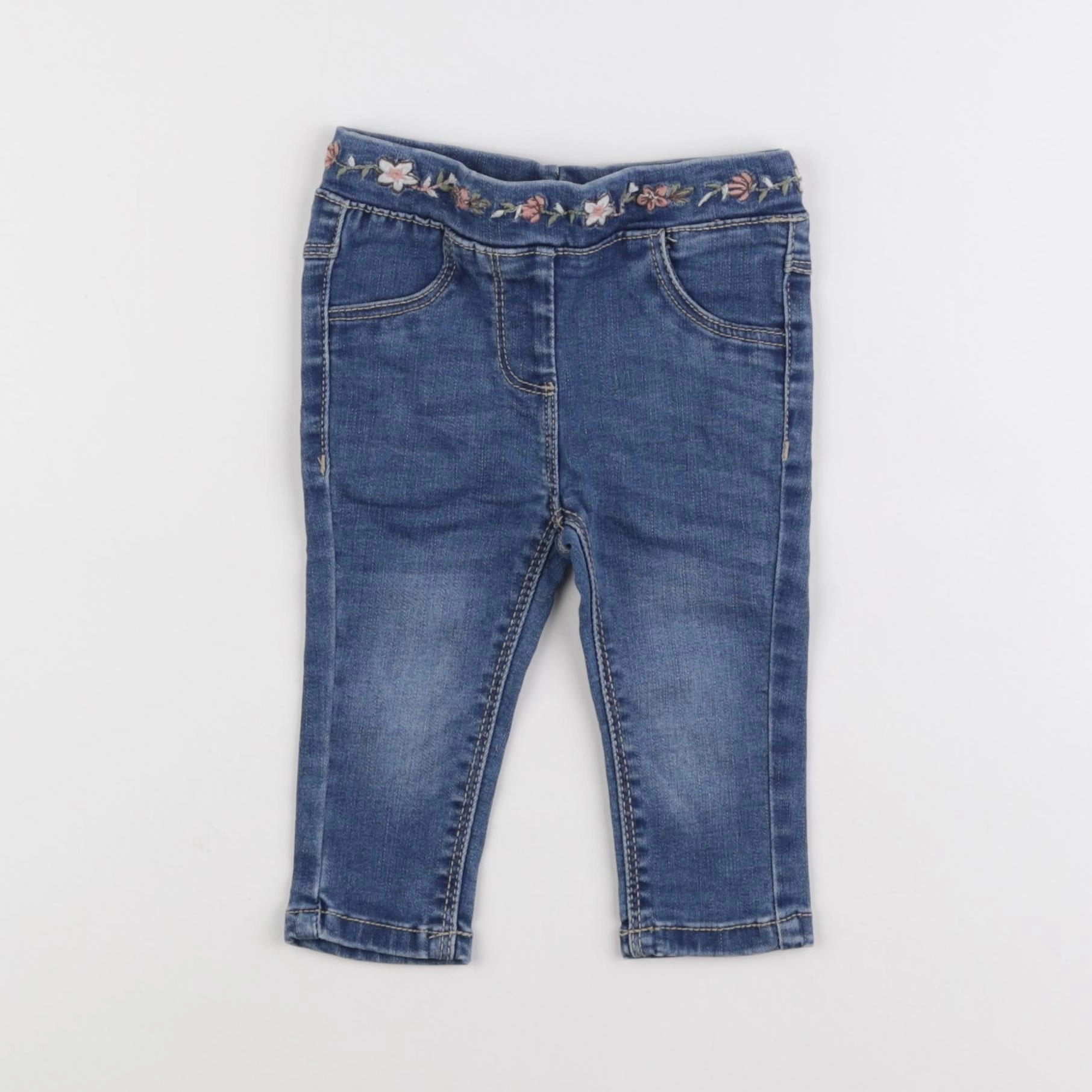 Tape à l'oeil - jegging bleu - 12 mois