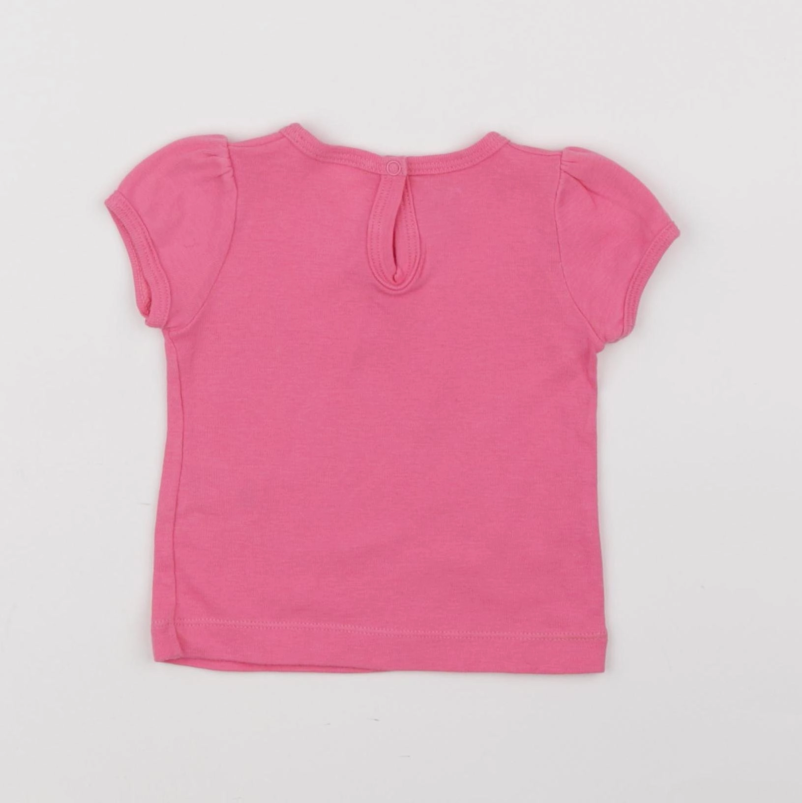 Petit Bateau - tee-shirt rose - 6 mois