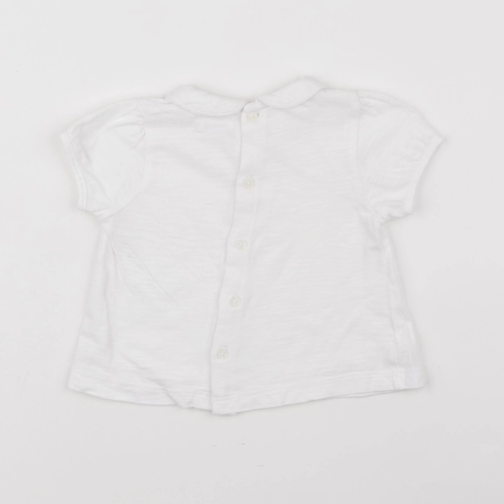 Boutchou - tee-shirt blanc - 6 mois