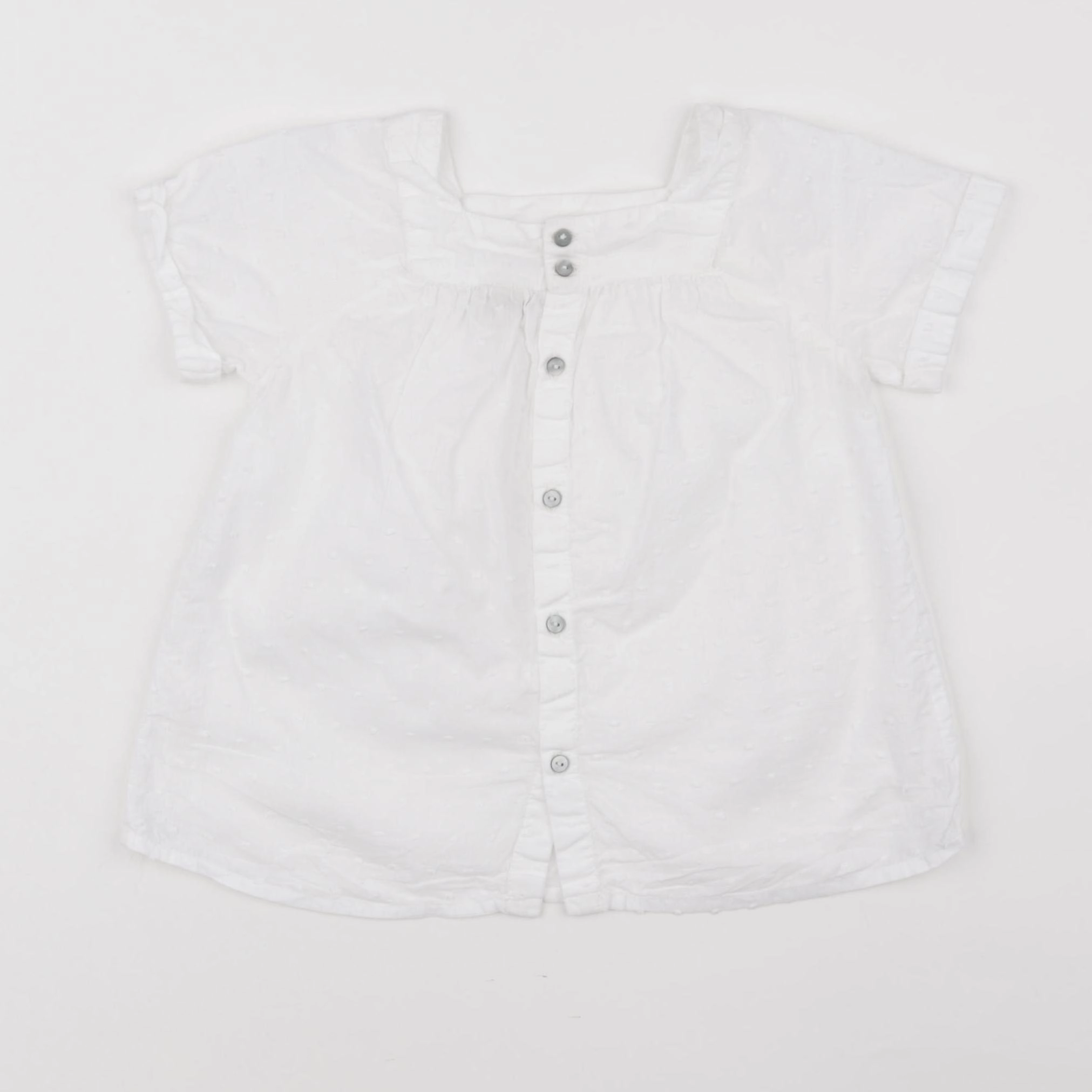 Bonton - blouse blanc - 2 ans