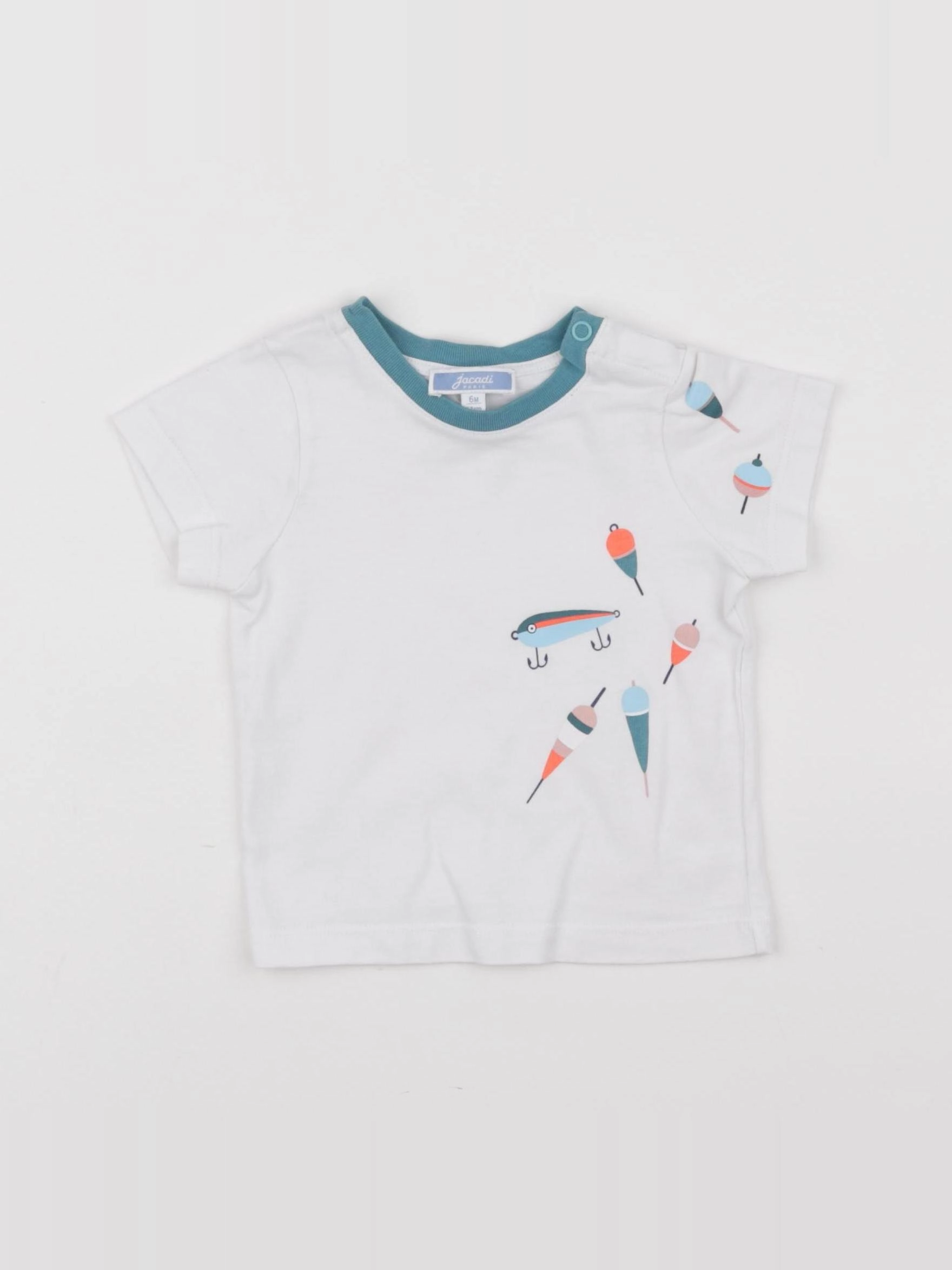 Jacadi - tee-shirt blanc - 6 mois