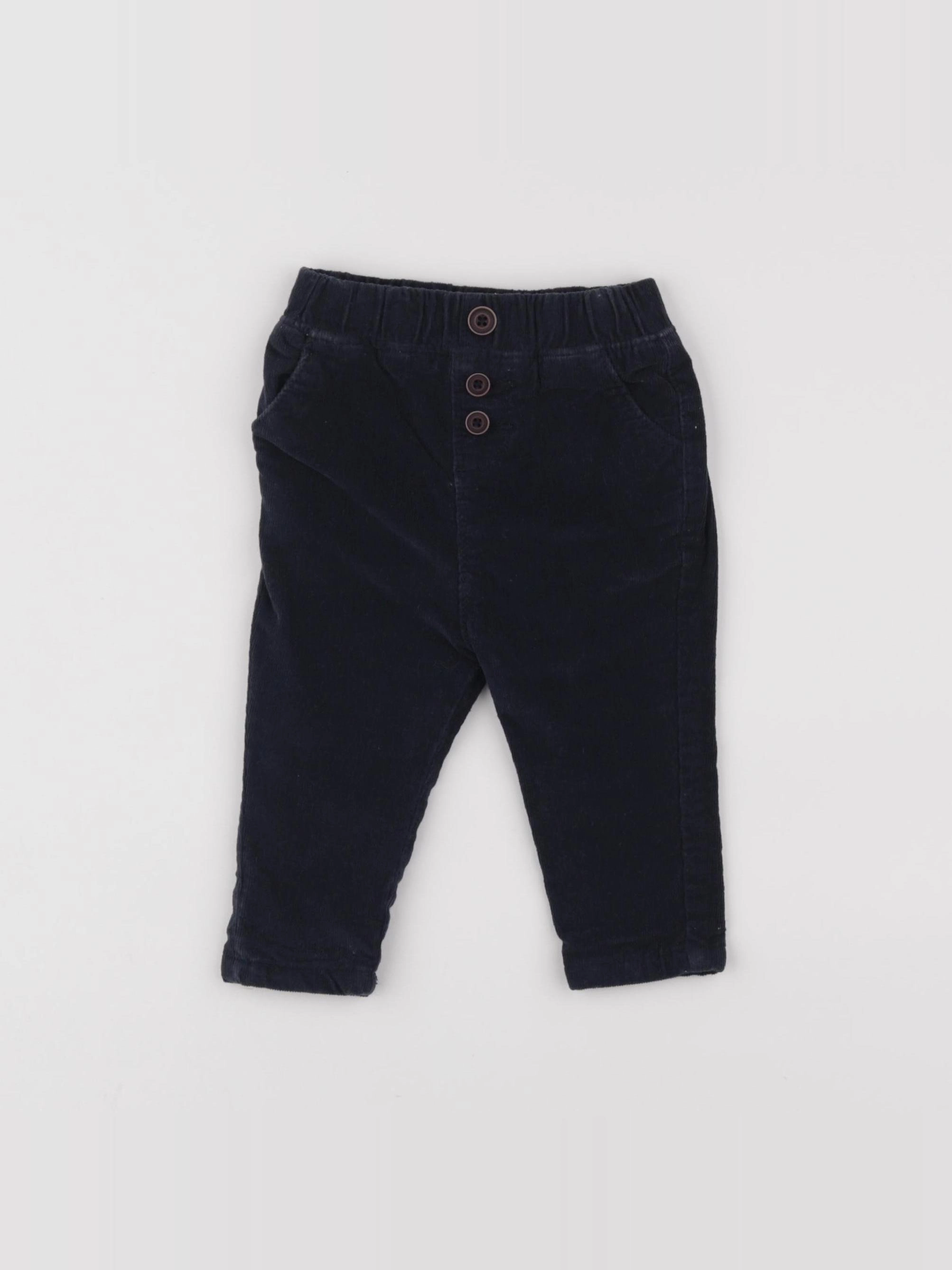 Tape à l'oeil - pantalon bleu - 6 mois