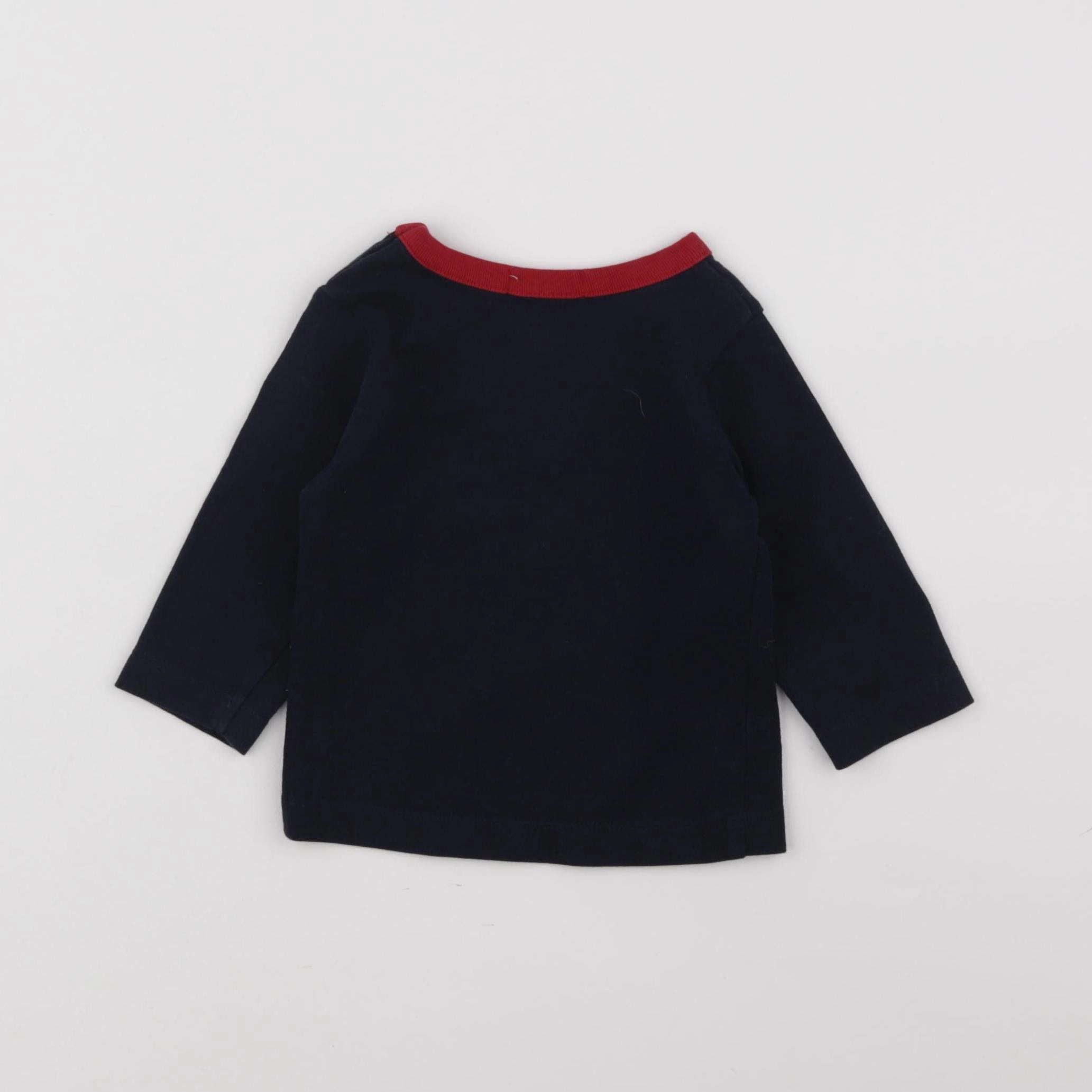 Jacadi - tee-shirt bleu - 6 mois