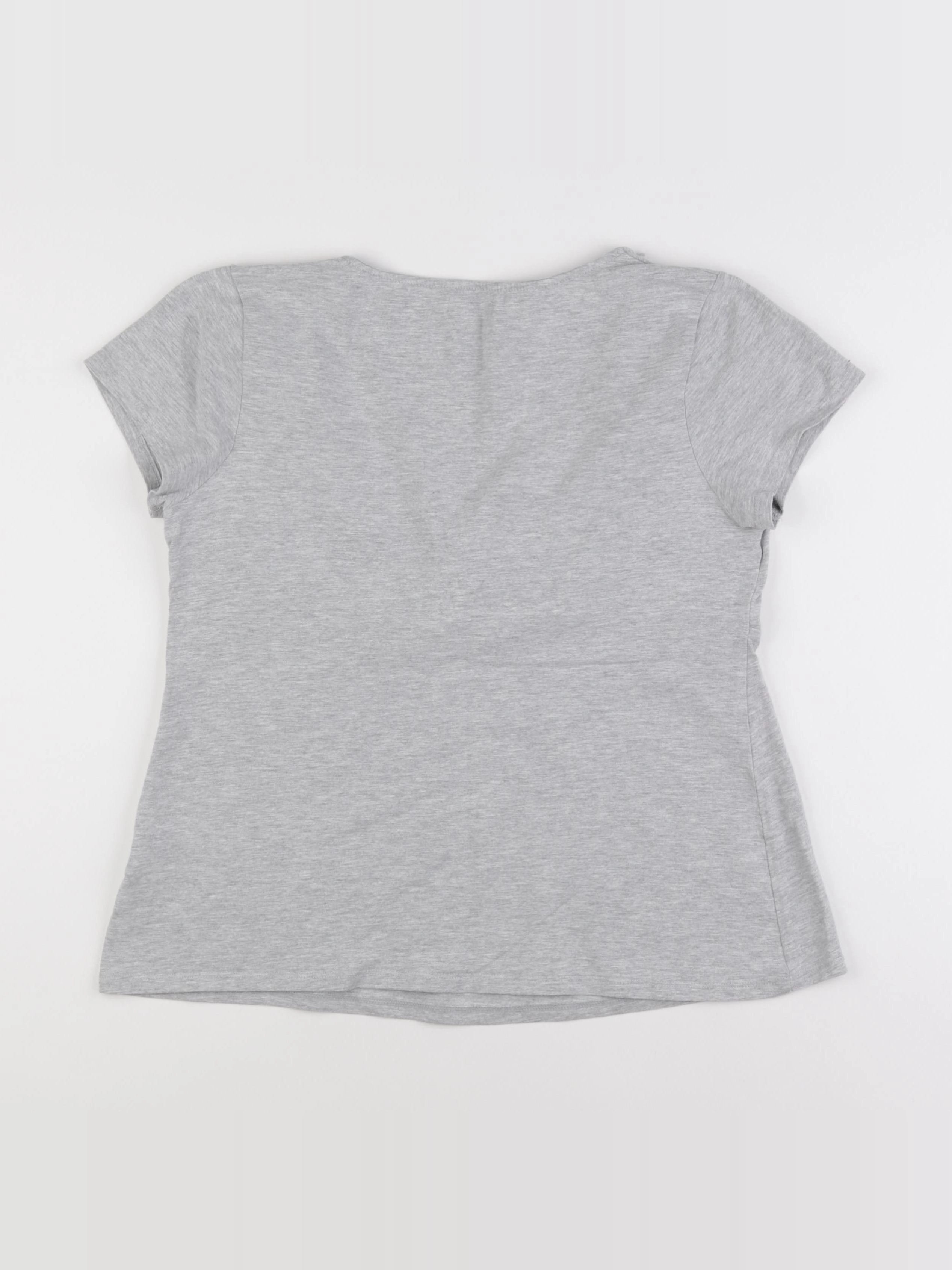 Vertbaudet - tee-shirt grossesse gris - 42 à 44