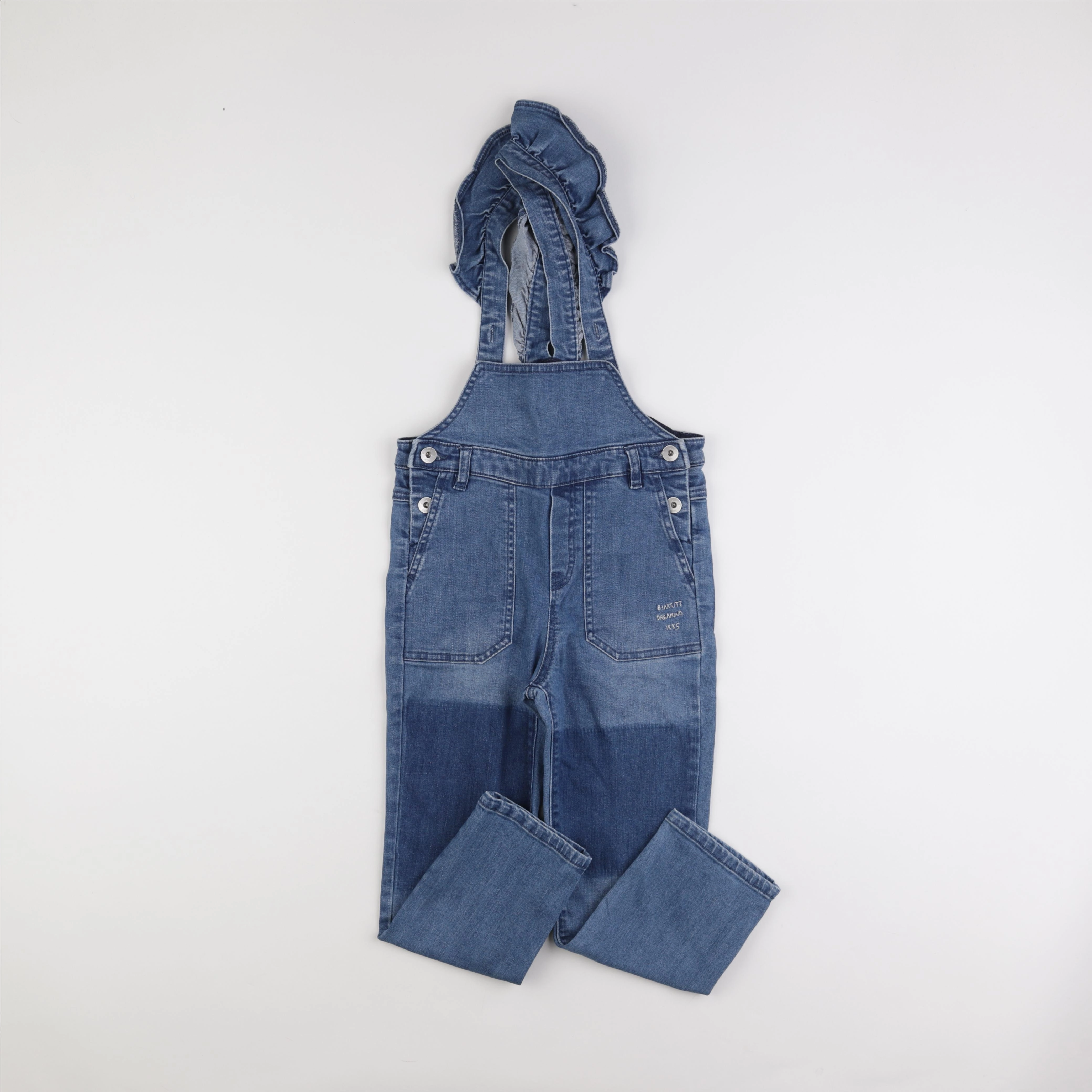 IKKS - salopette bleu - 8 ans
