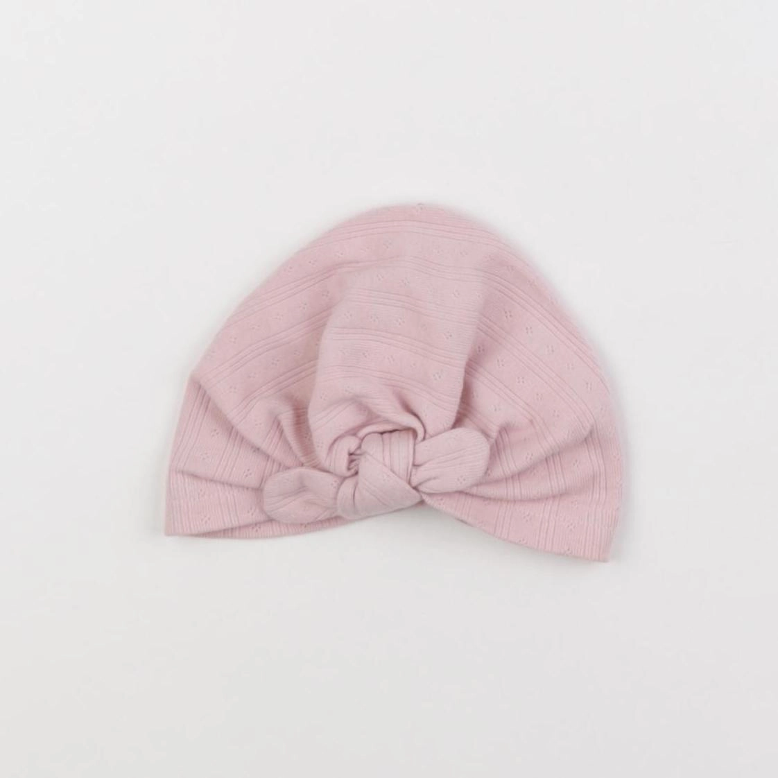 Vertbaudet - bonnet rose - 1 mois