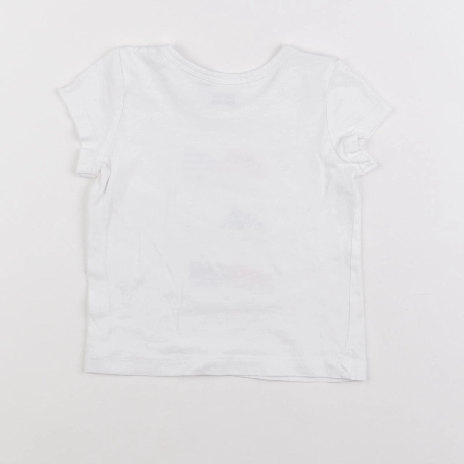 IKKS - tee-shirt blanc - 12 mois