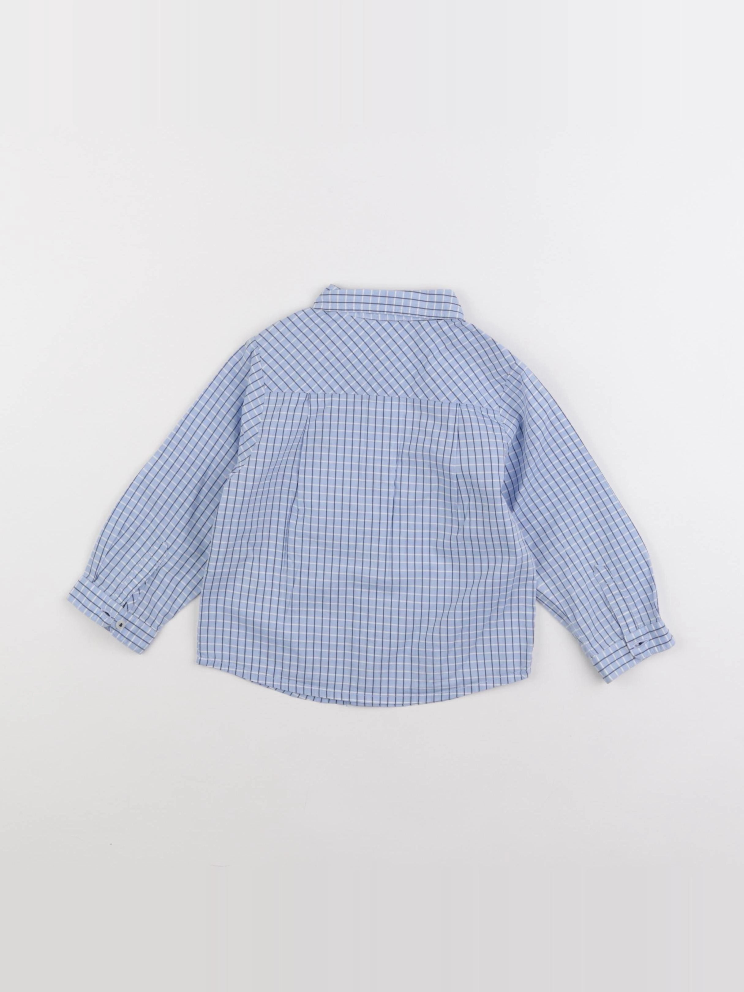 Jacadi - chemise bleu - 18 mois