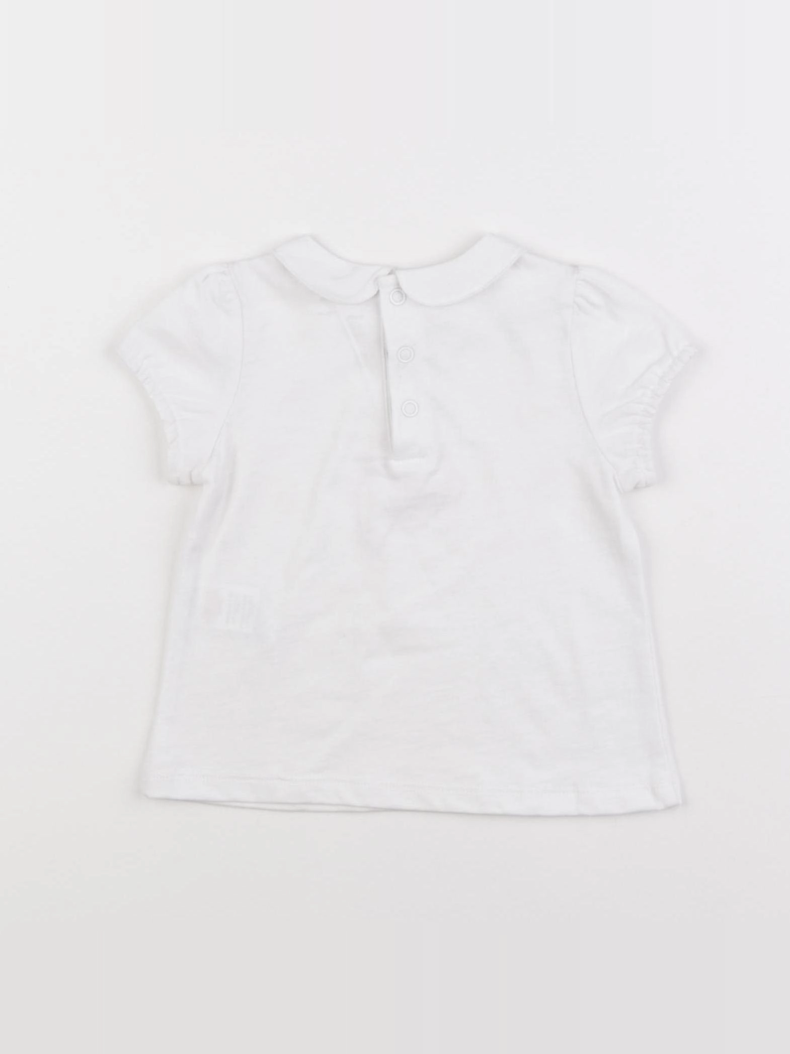 Natalys - tee-shirt blanc - 9 mois