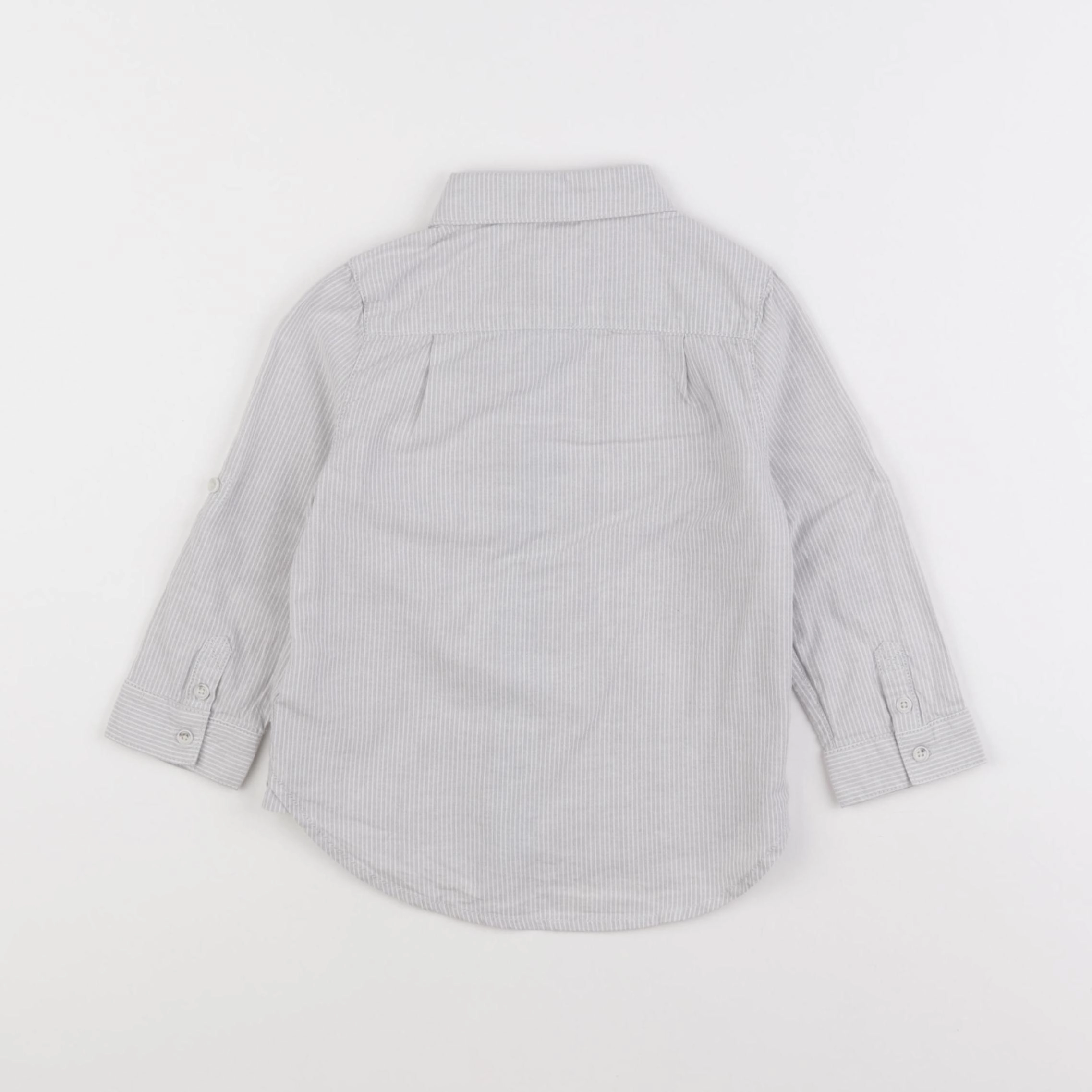 Vertbaudet - chemise gris - 3 ans