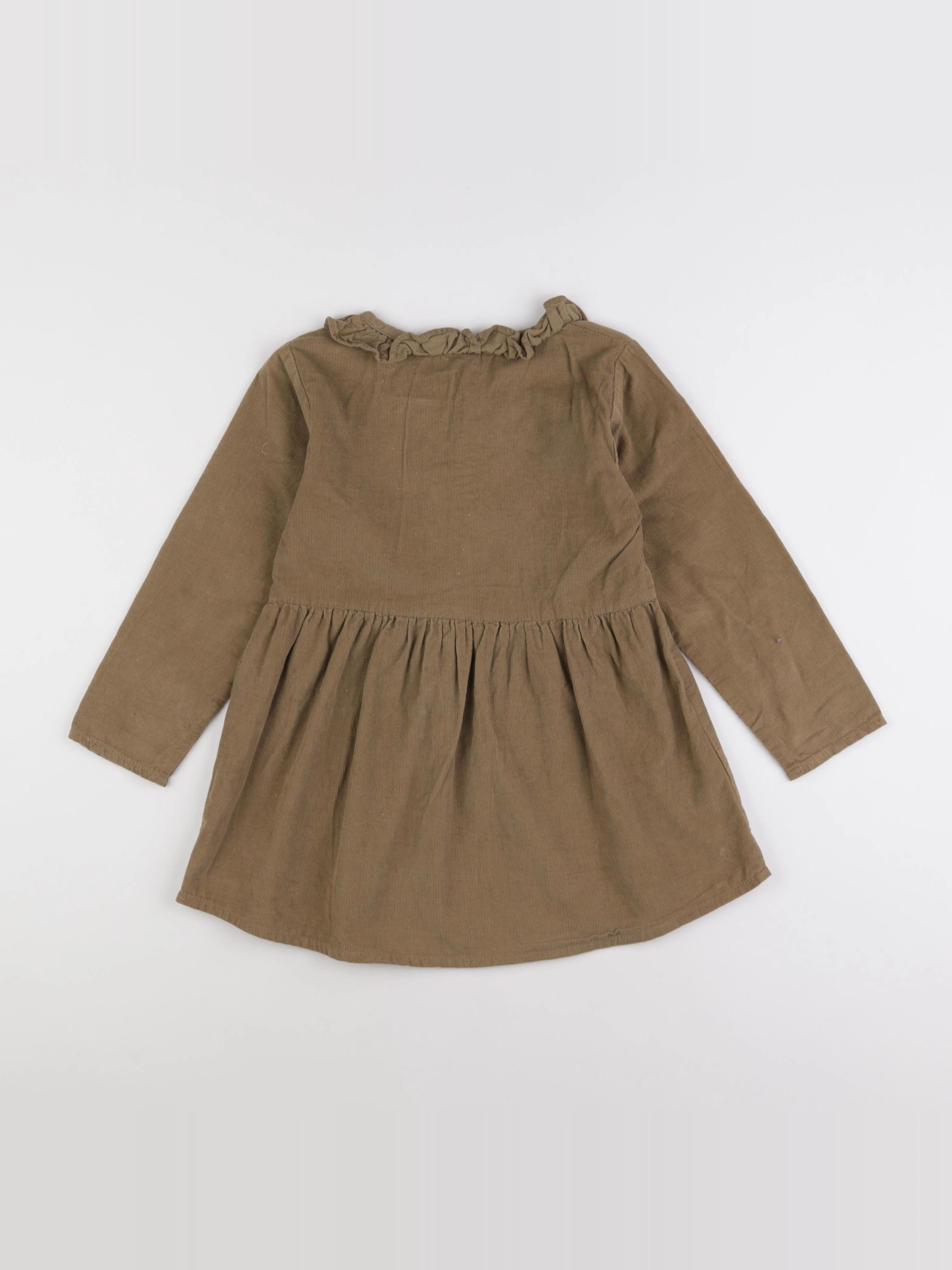 Lililotte - robe marron - 8 ans