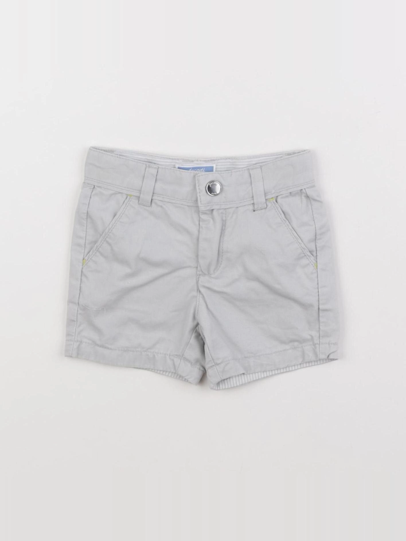 Jacadi - short gris - 6 mois