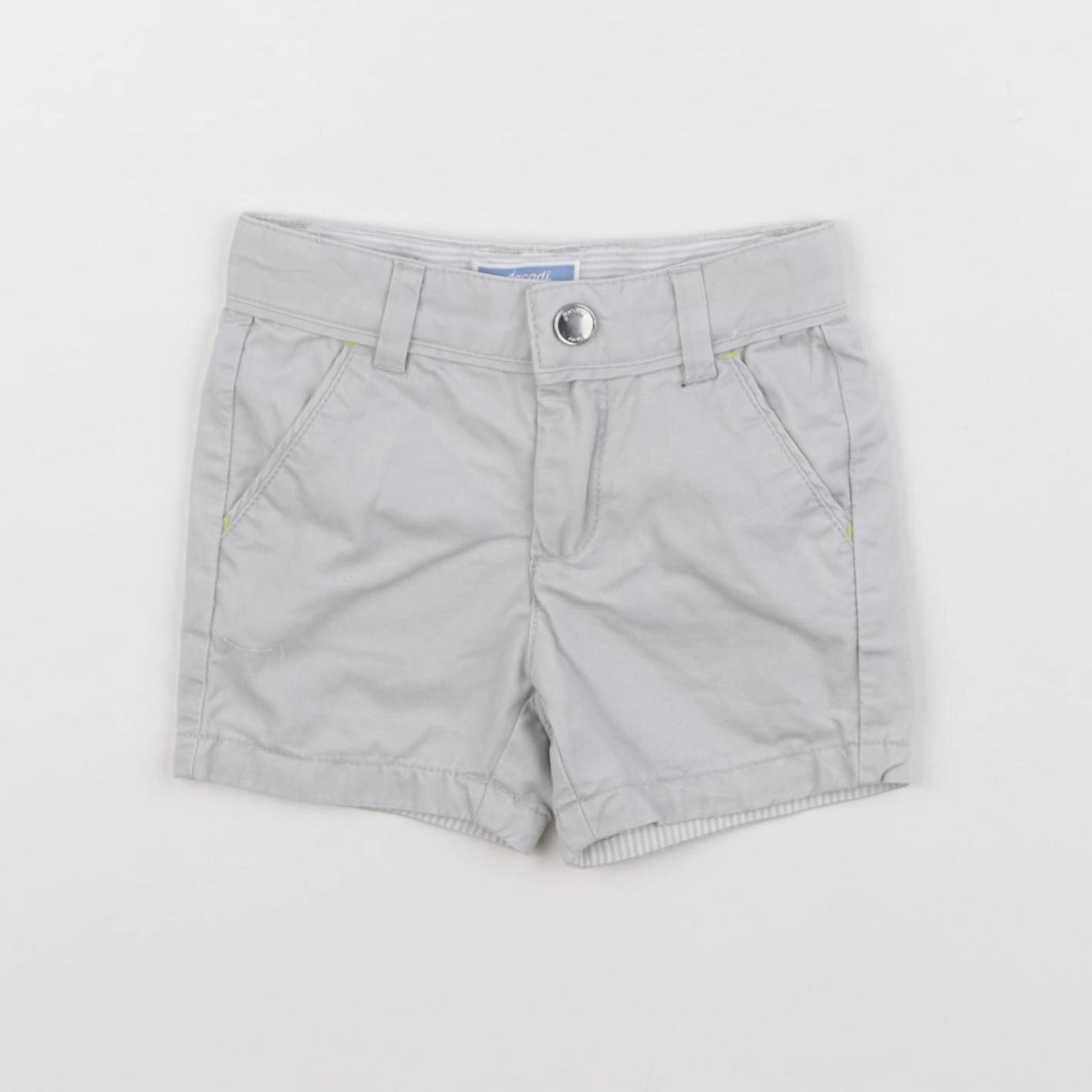 Jacadi - short gris - 6 mois