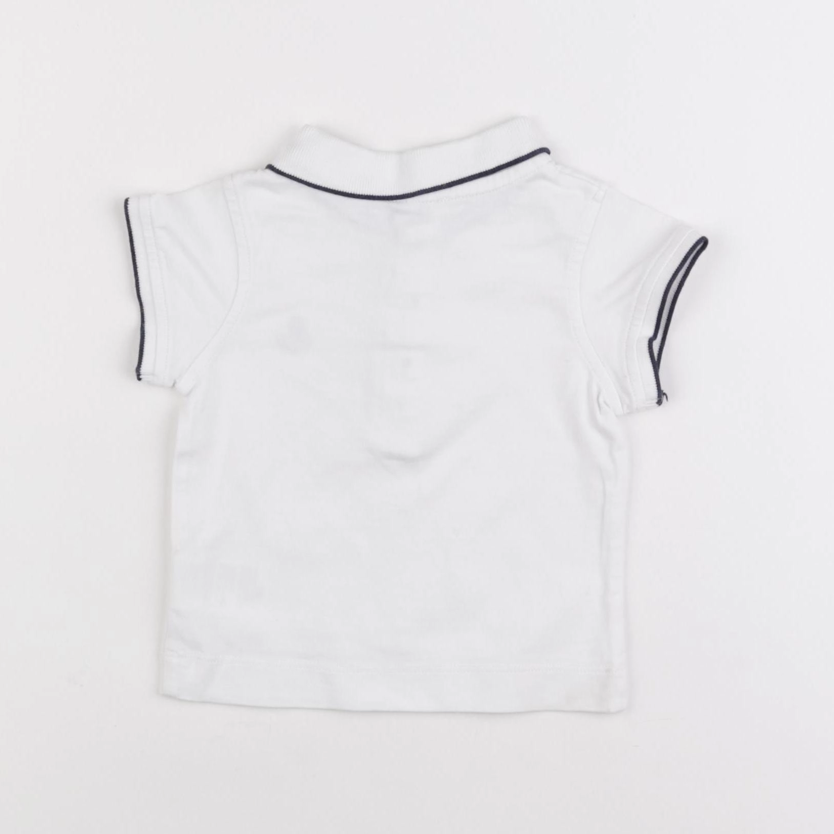 Jacadi - polo blanc - 6 mois