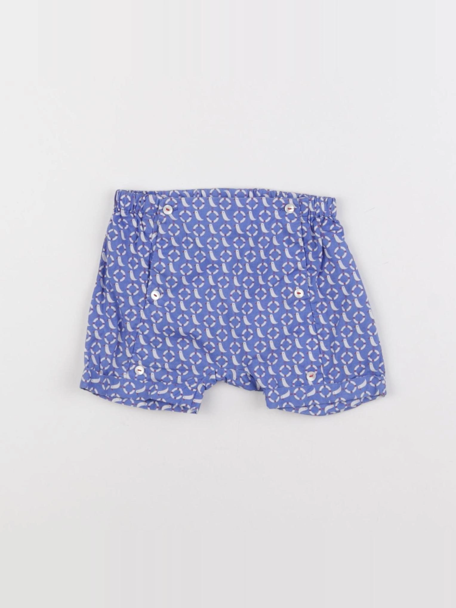 Jacadi - short bleu - 6 mois