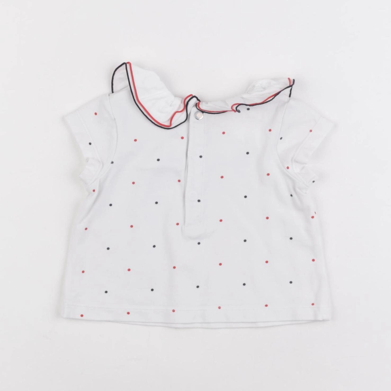 Jacadi - blouse blanc - 6 mois