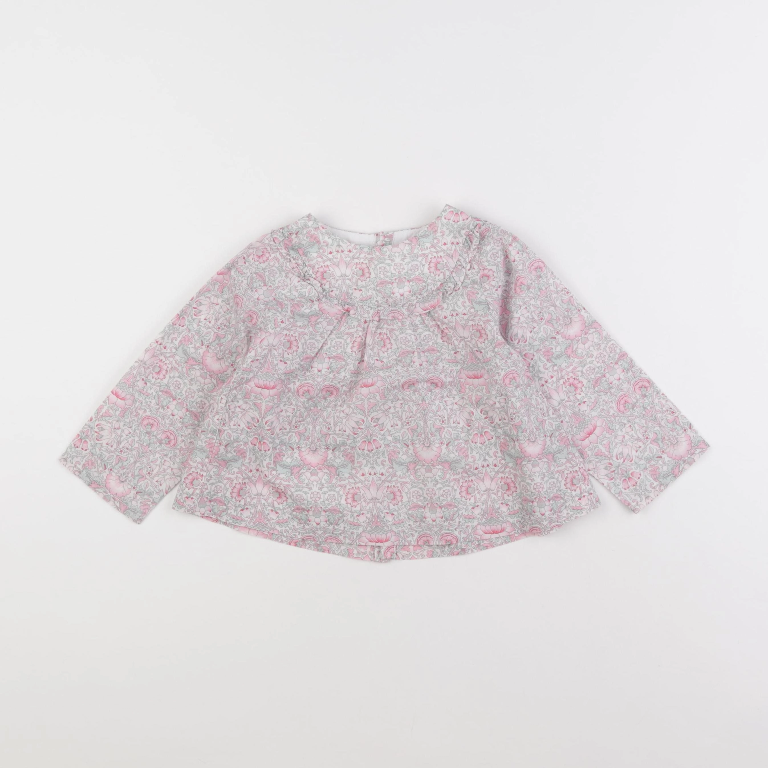 Jacadi - blouse liberty rose - 24 mois