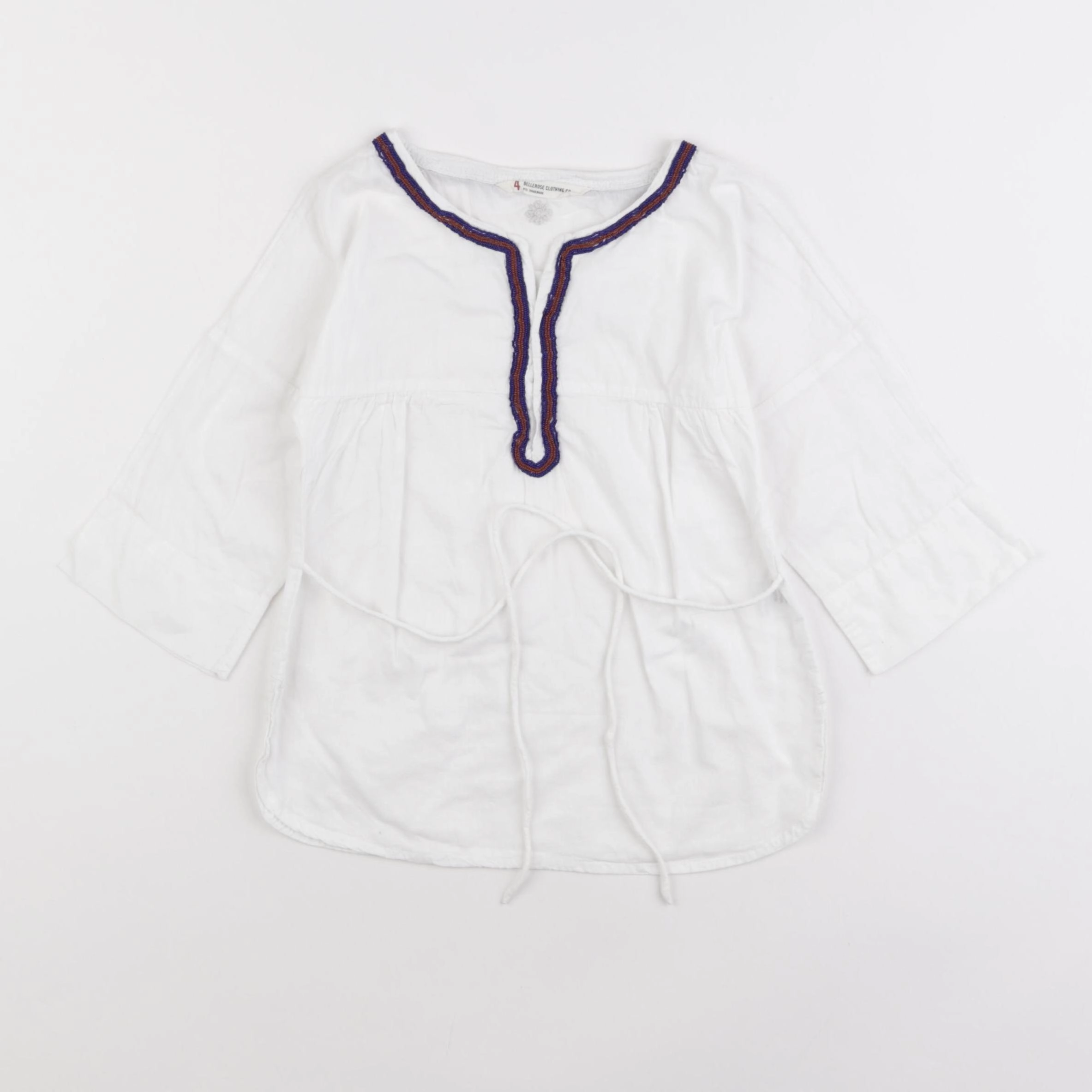 Bellerose - robe blanc - 4 ans