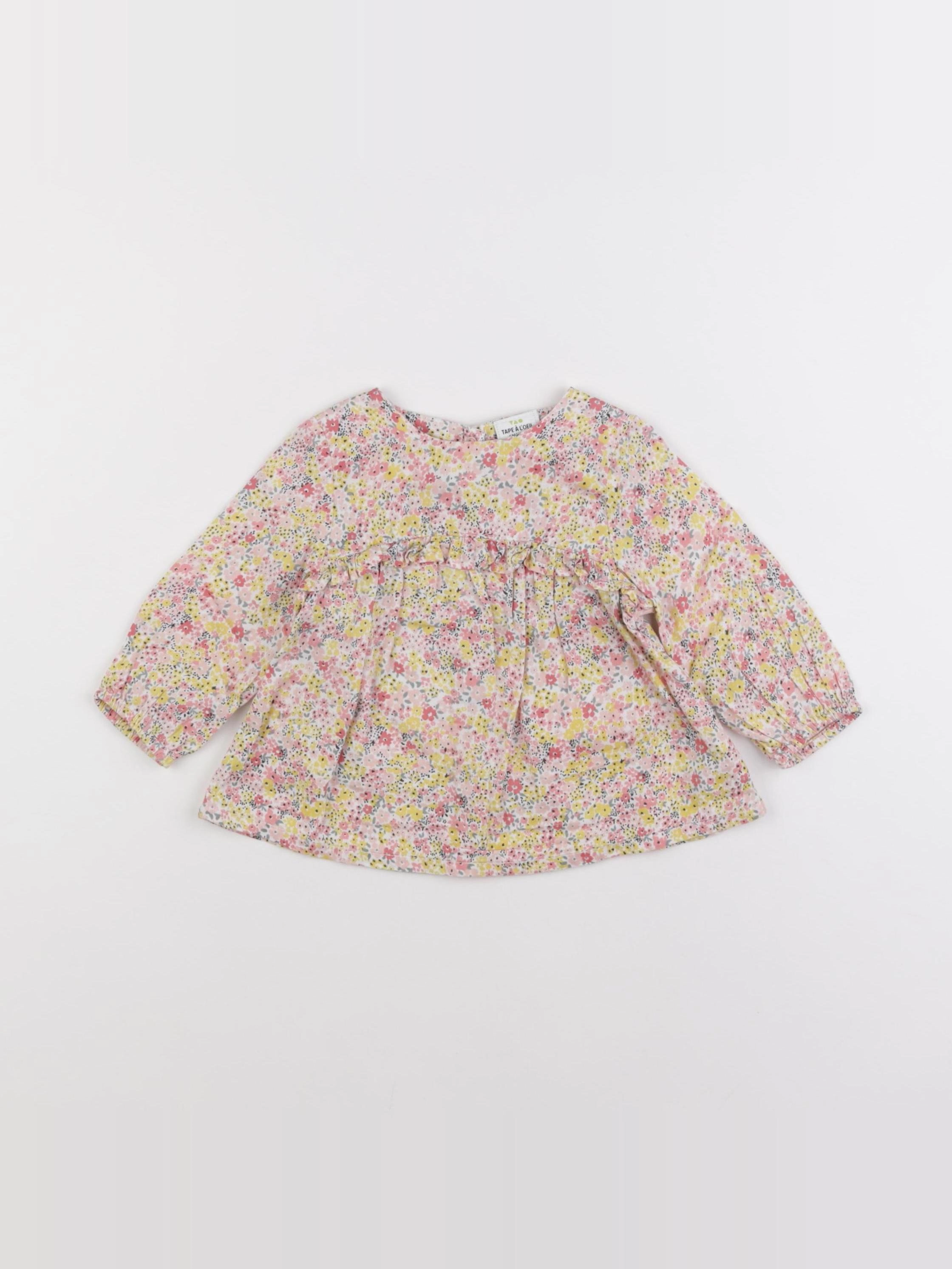 Tape à l'oeil - blouse multicolore - 6 mois