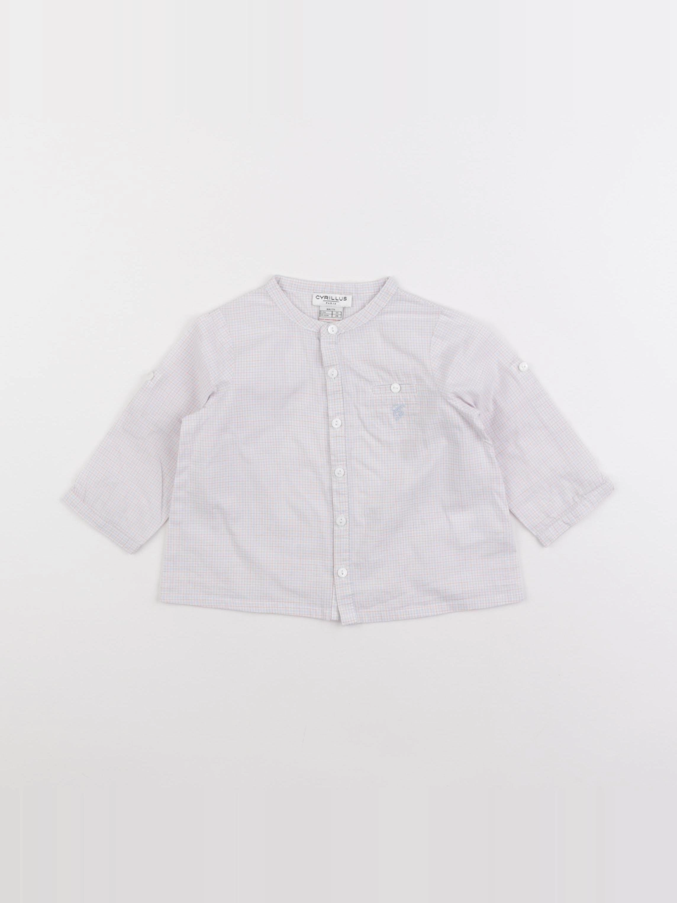 Cyrillus - chemise multicolore - 9 mois
