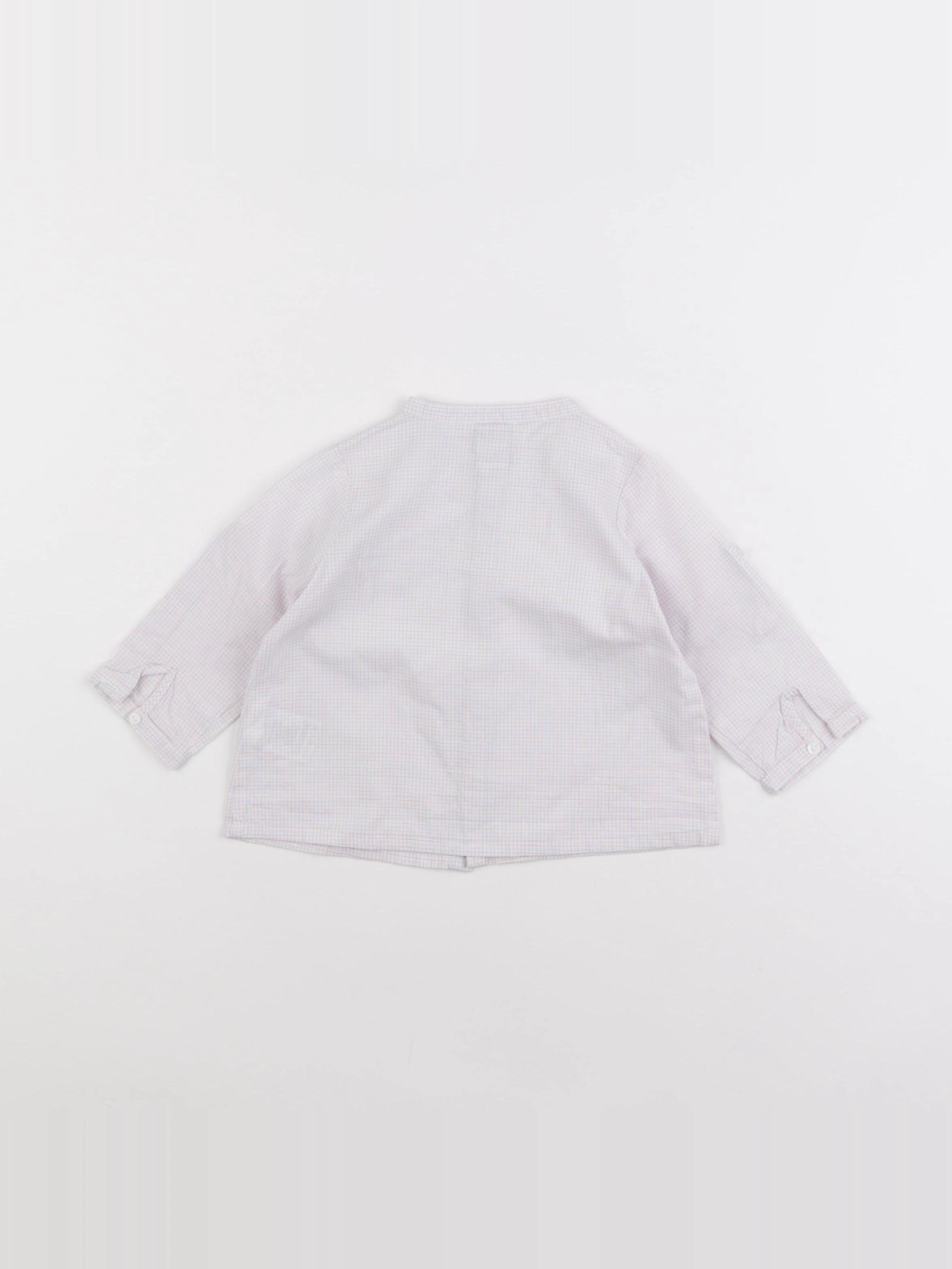 Cyrillus - chemise multicolore - 9 mois