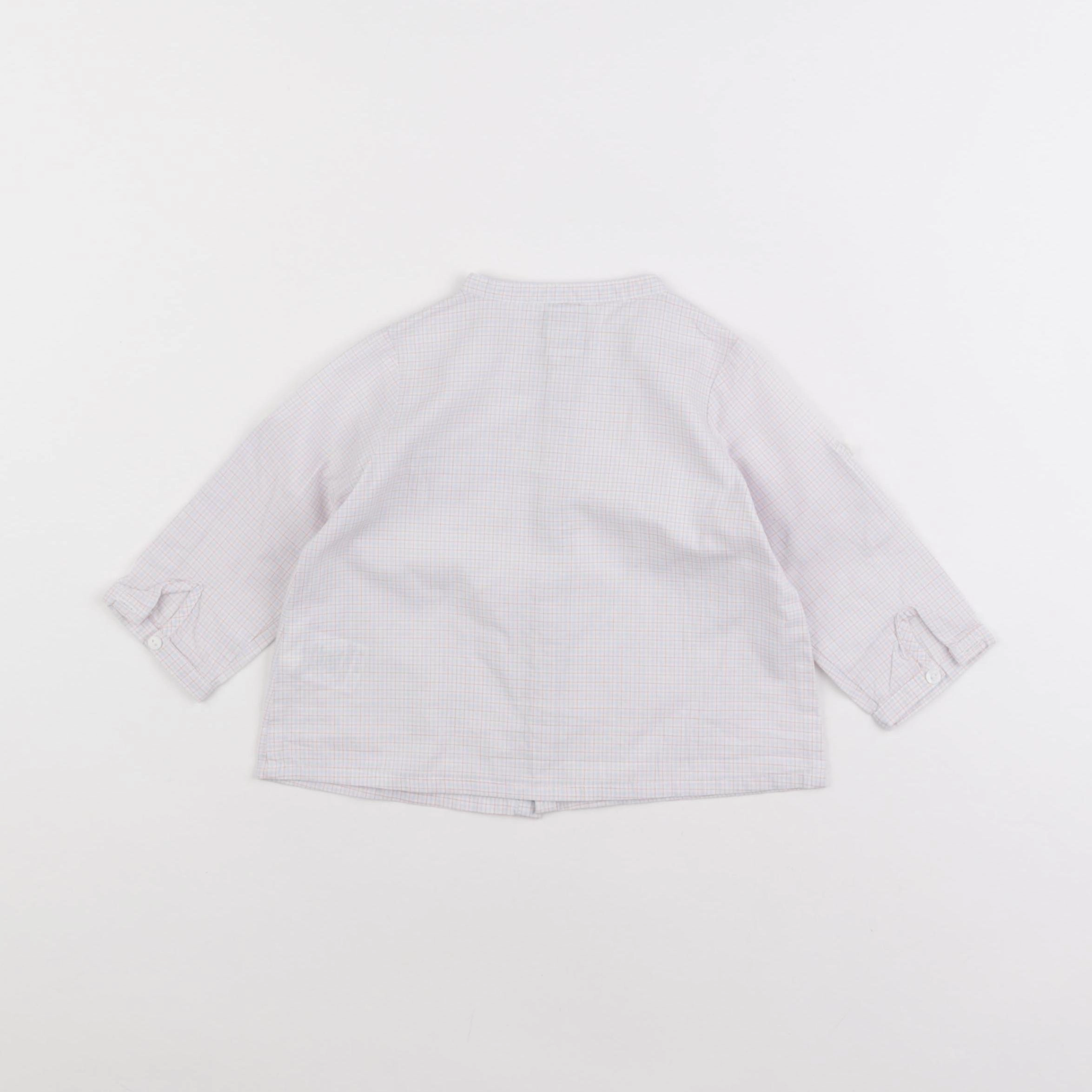 Cyrillus - chemise multicolore - 9 mois