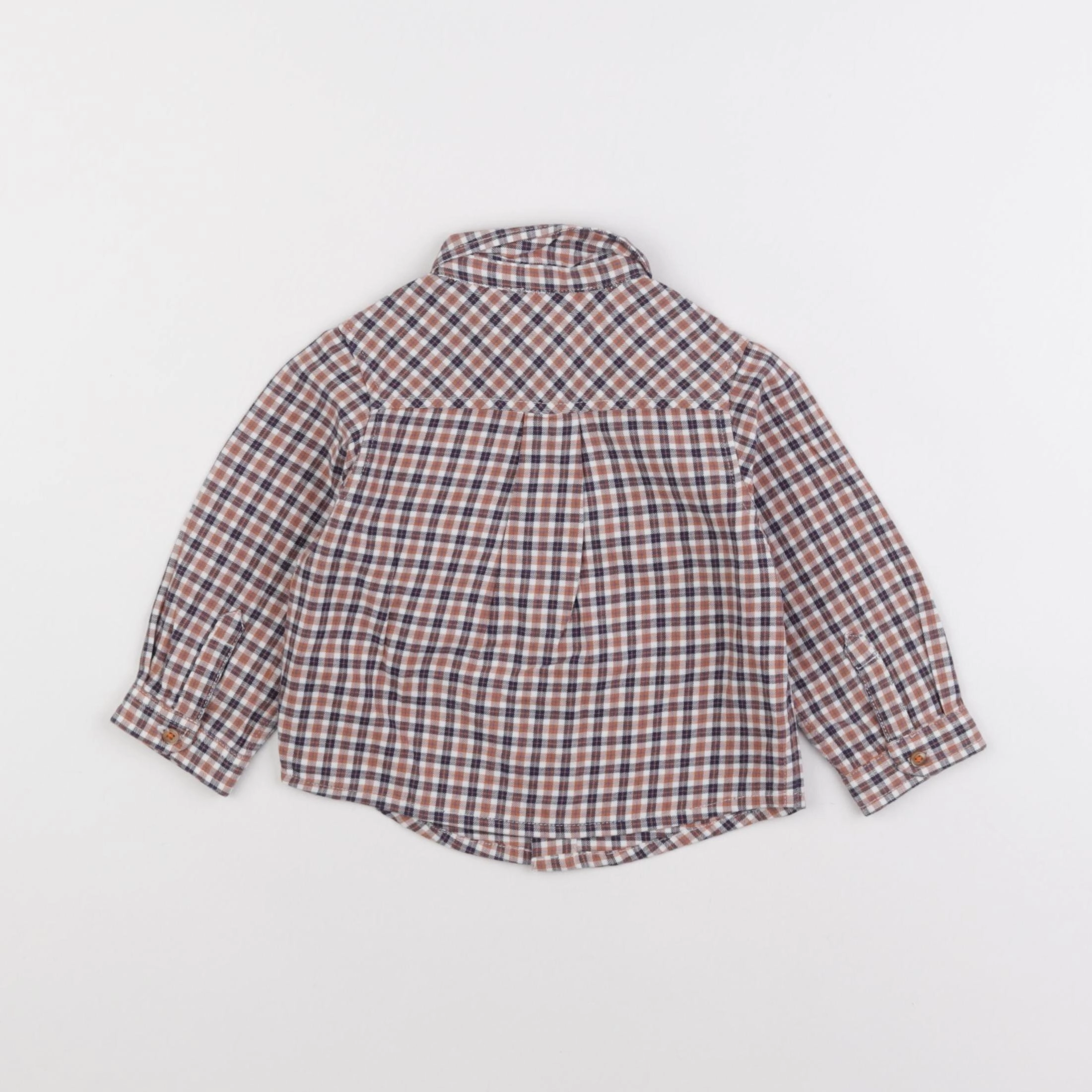 Jacadi - chemise marron - 12 mois