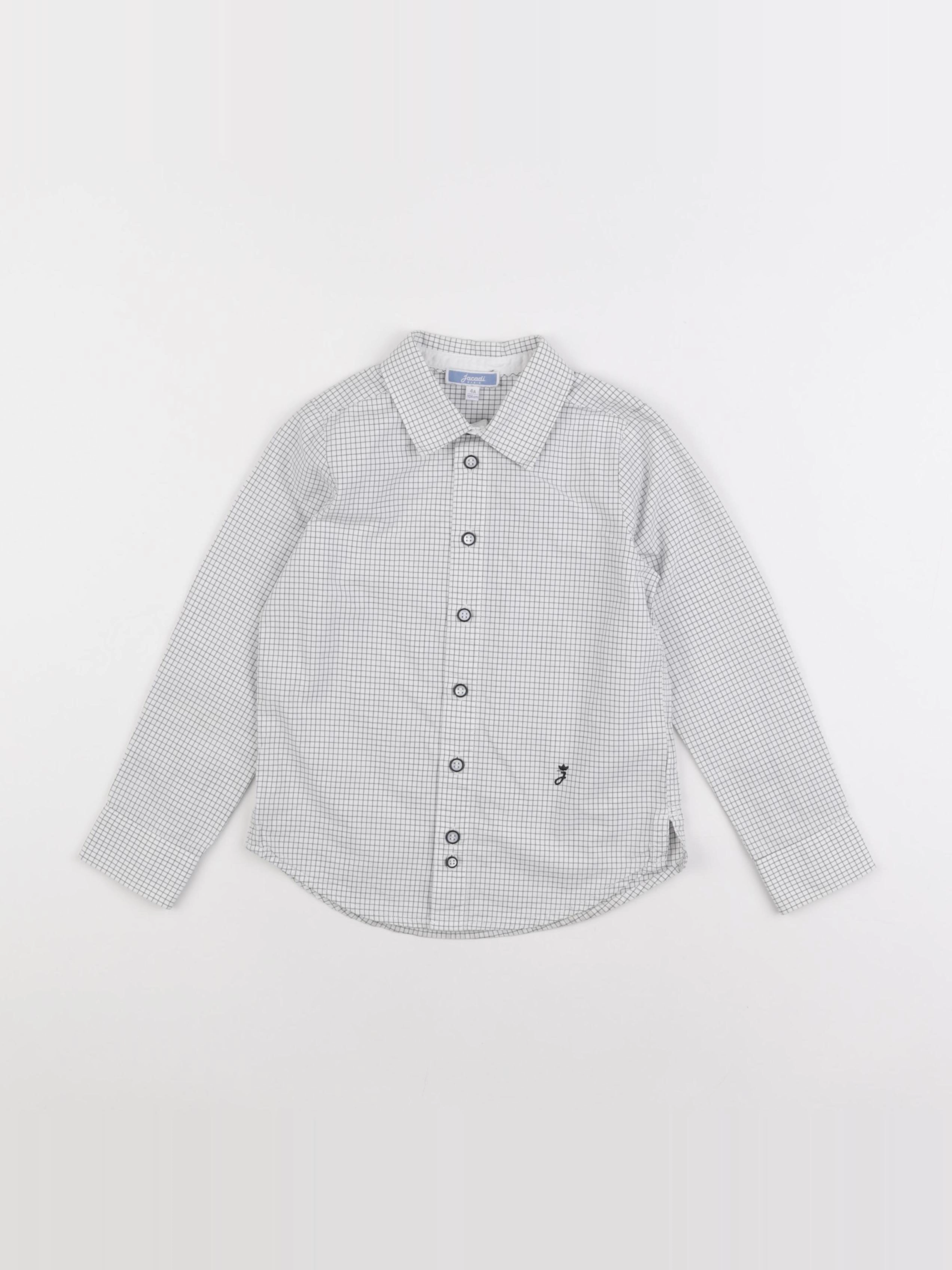 Jacadi - chemise blanc - 4 ans