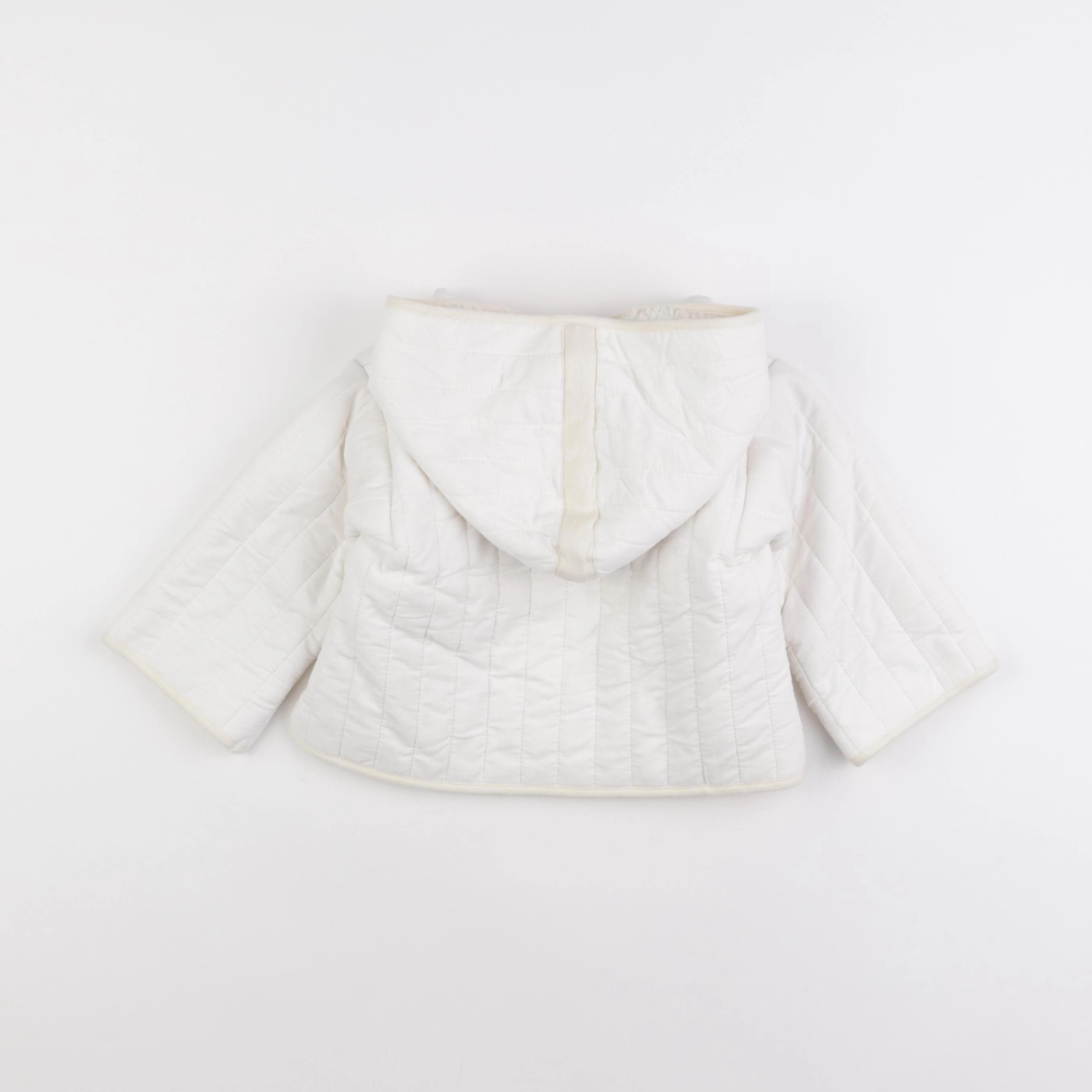 Bonton - veste doublé beige - 12 mois