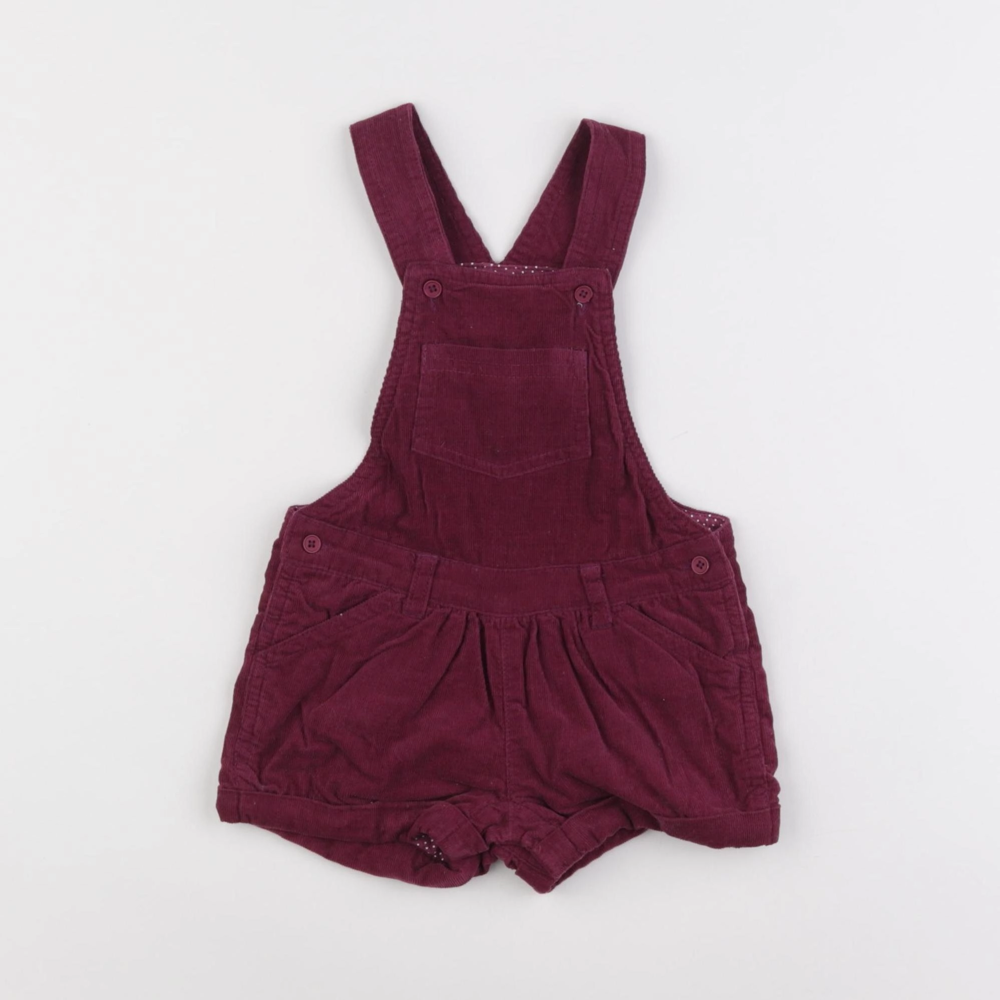 Boutchou - salopette violet - 12 mois
