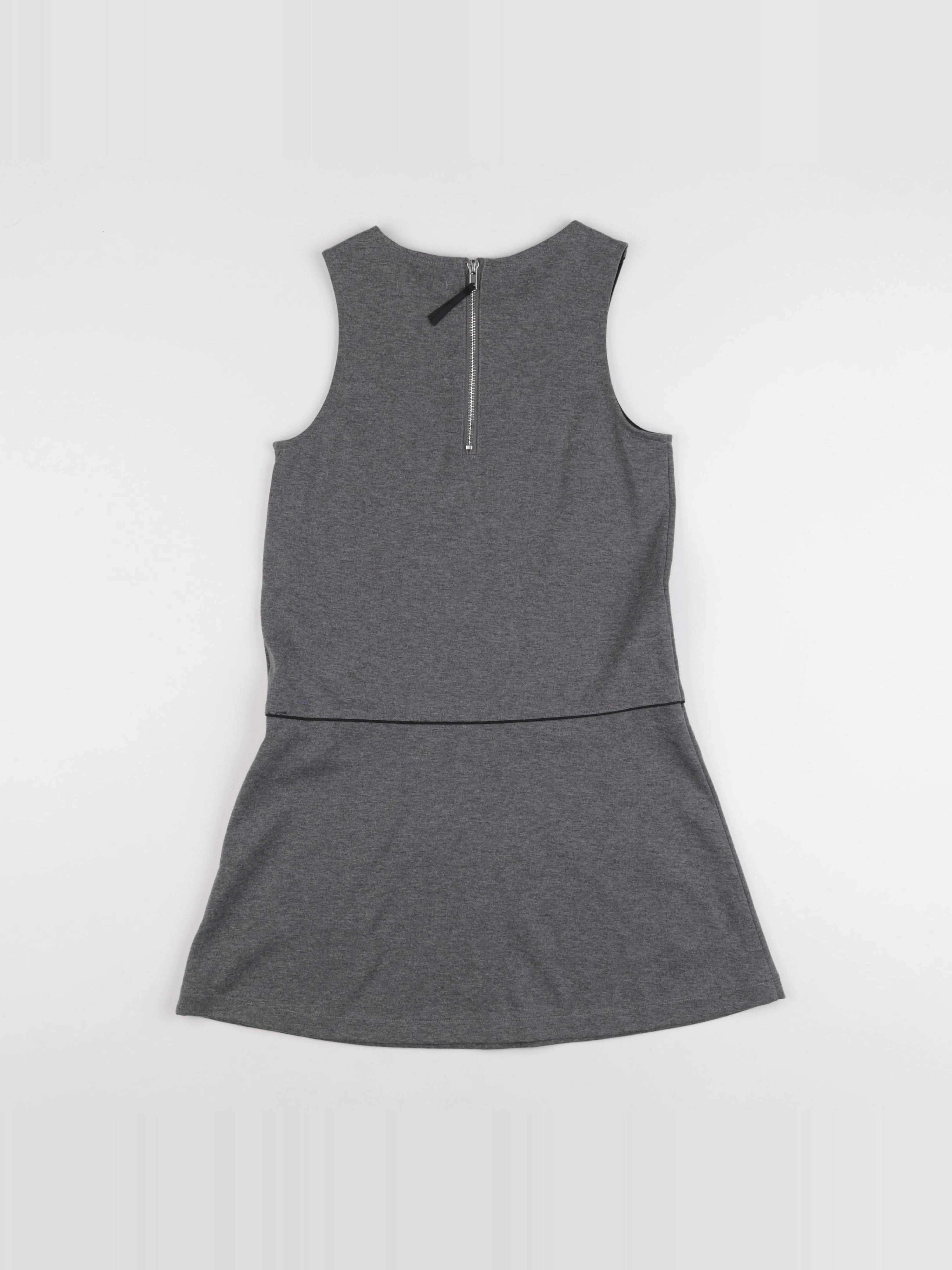 Monoprix - robe gris - 12 ans