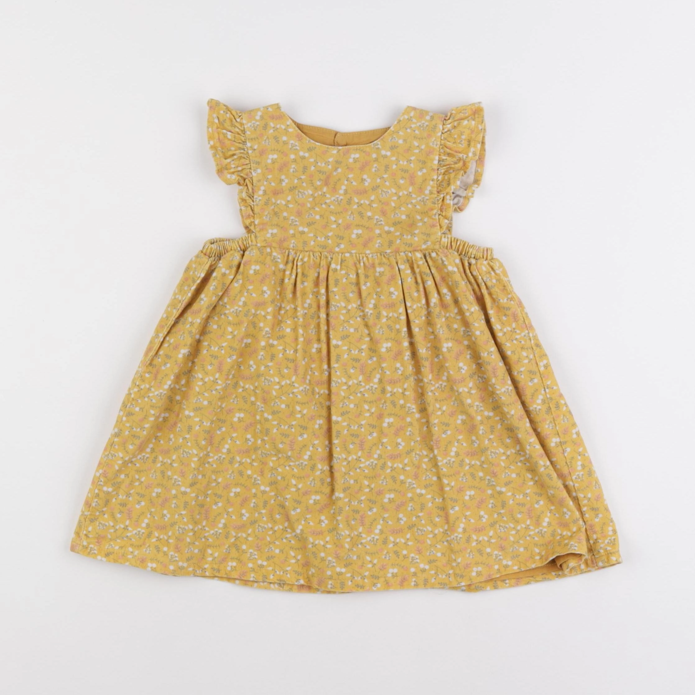 Boutchou - robe jaune - 9 mois