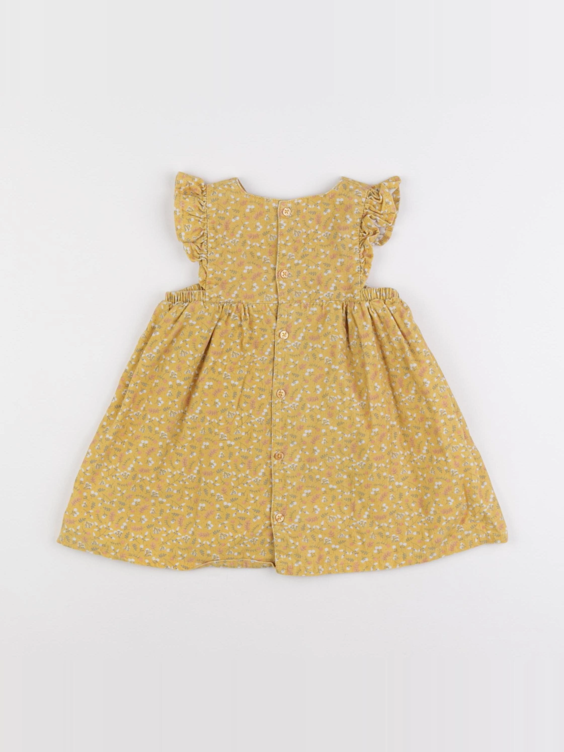 Boutchou - robe jaune - 9 mois
