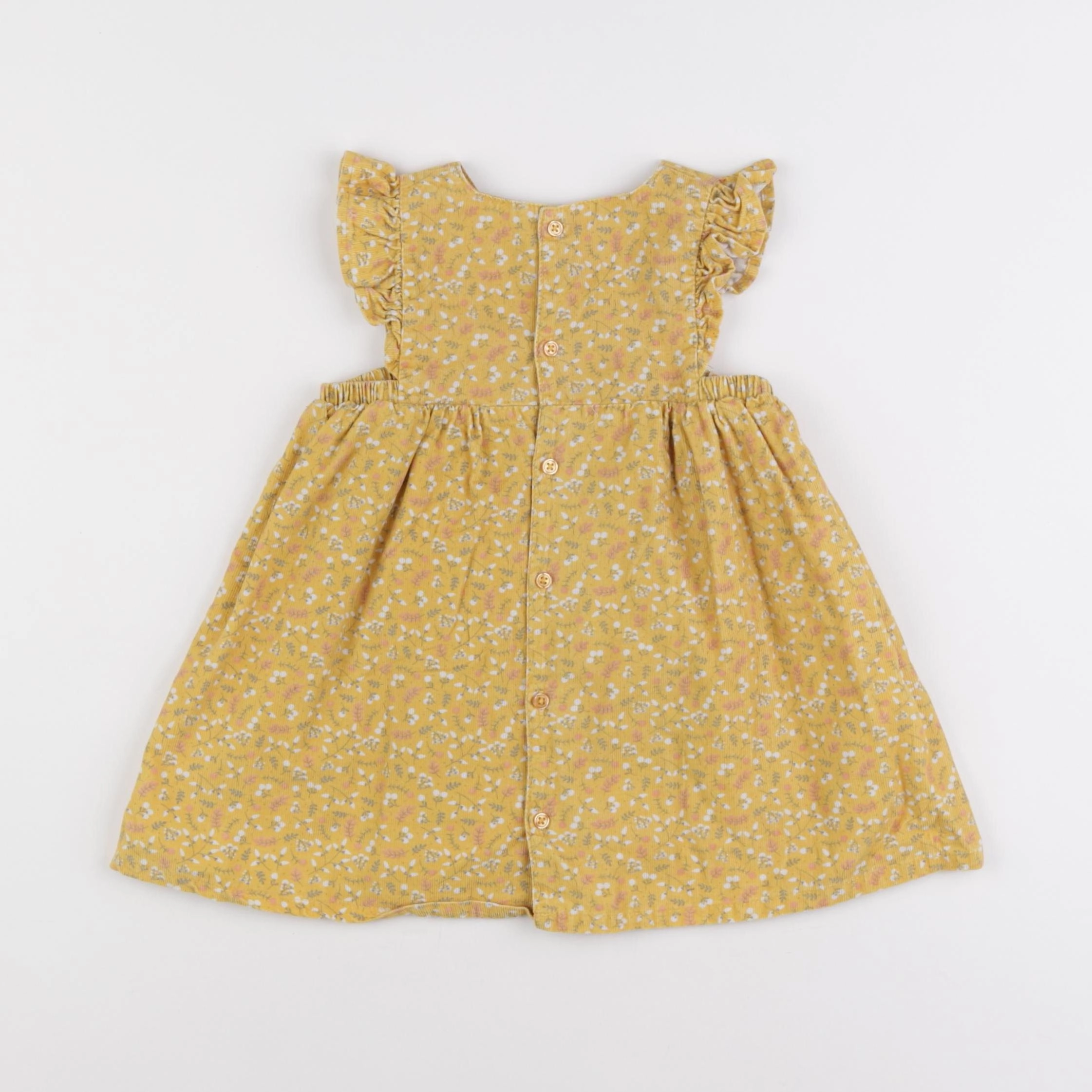 Boutchou - robe jaune - 9 mois
