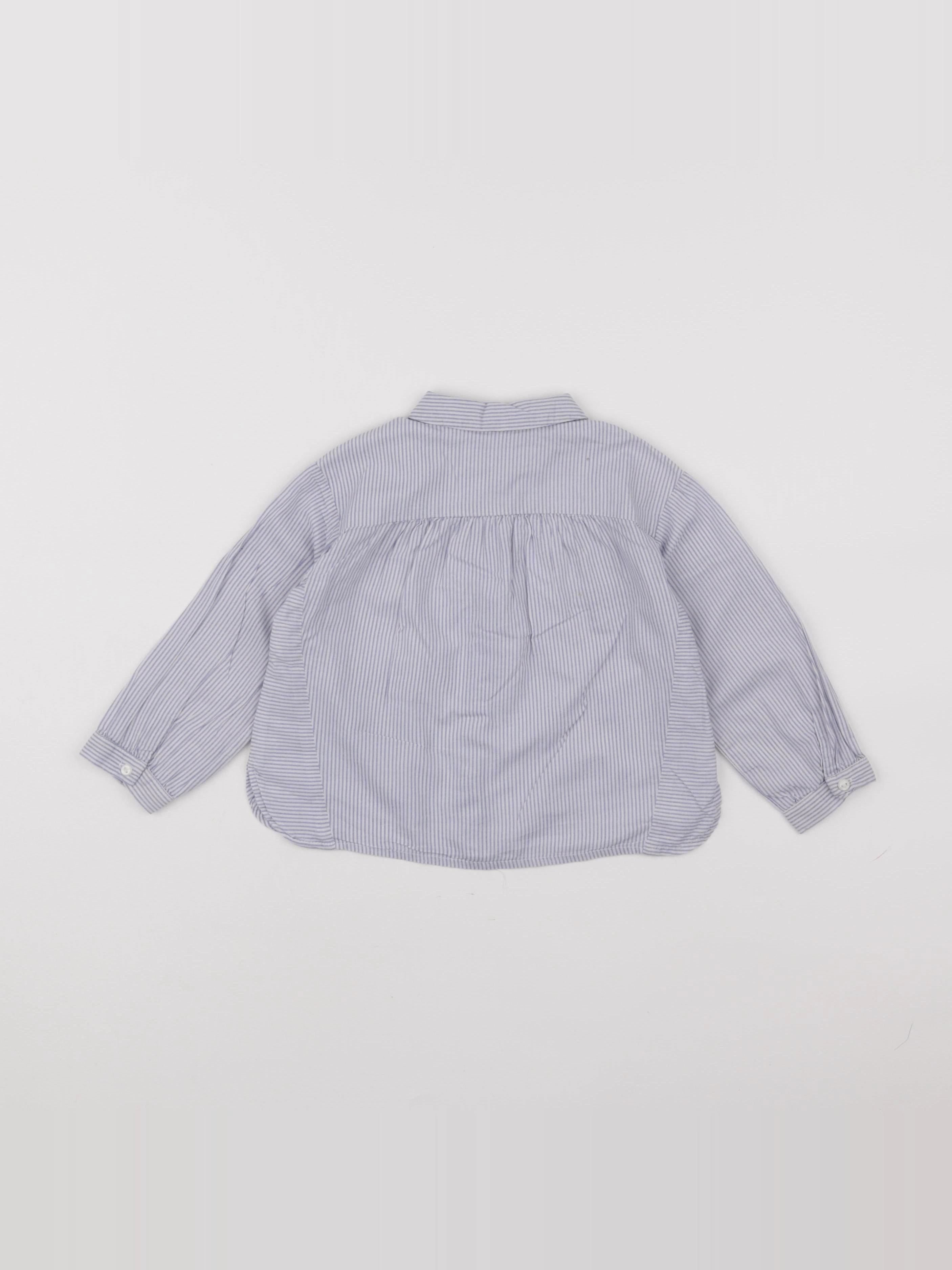 Zara - chemise bleu - 18/24 mois