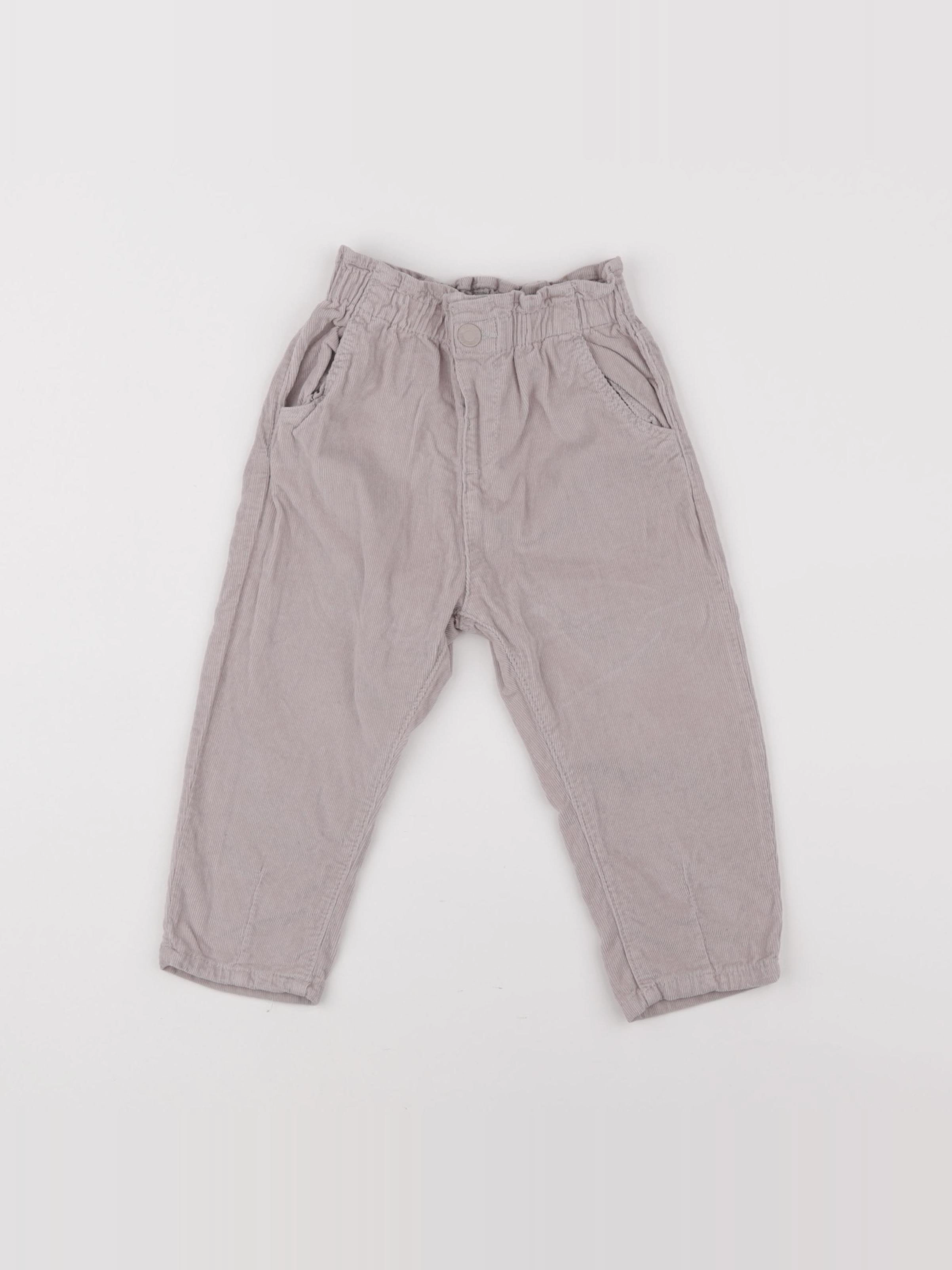 Zara - pantalon gris - 18/24 mois